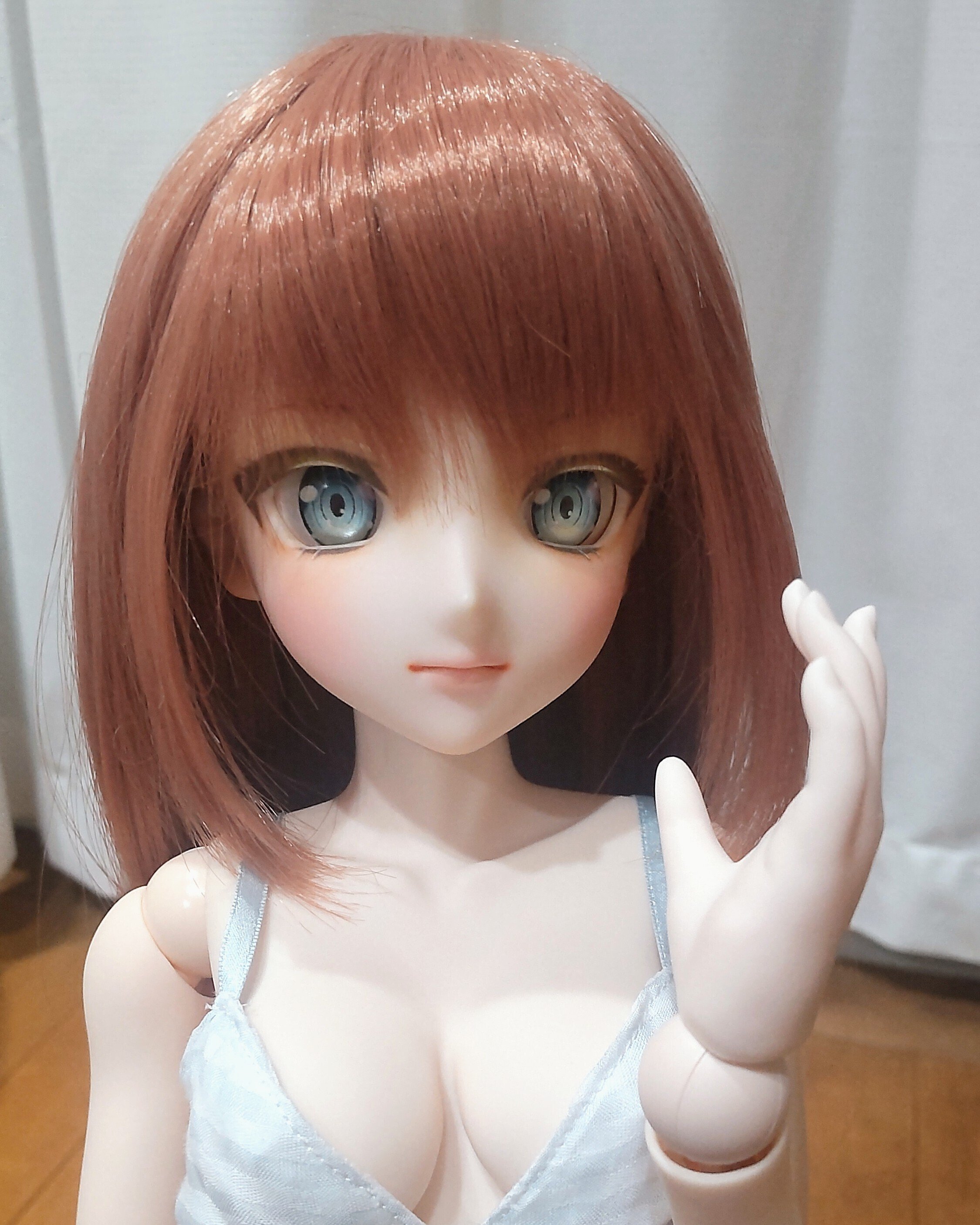 ドールヘッドメイク練習②【オリキャラ編】｜ゆずのき