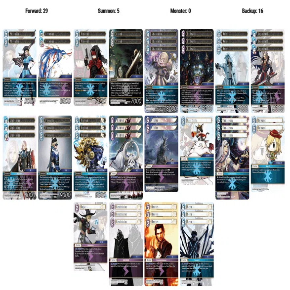 5/13追記あり　FFTCG 日本語版　氷雷FF8　デッキ 5/13追記あり FFTCG 日本語版 氷雷FF8 デッキ - メルカリ