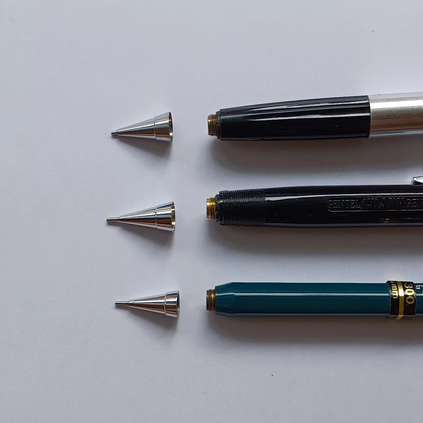 Pentel S55の年代別比較｜淡