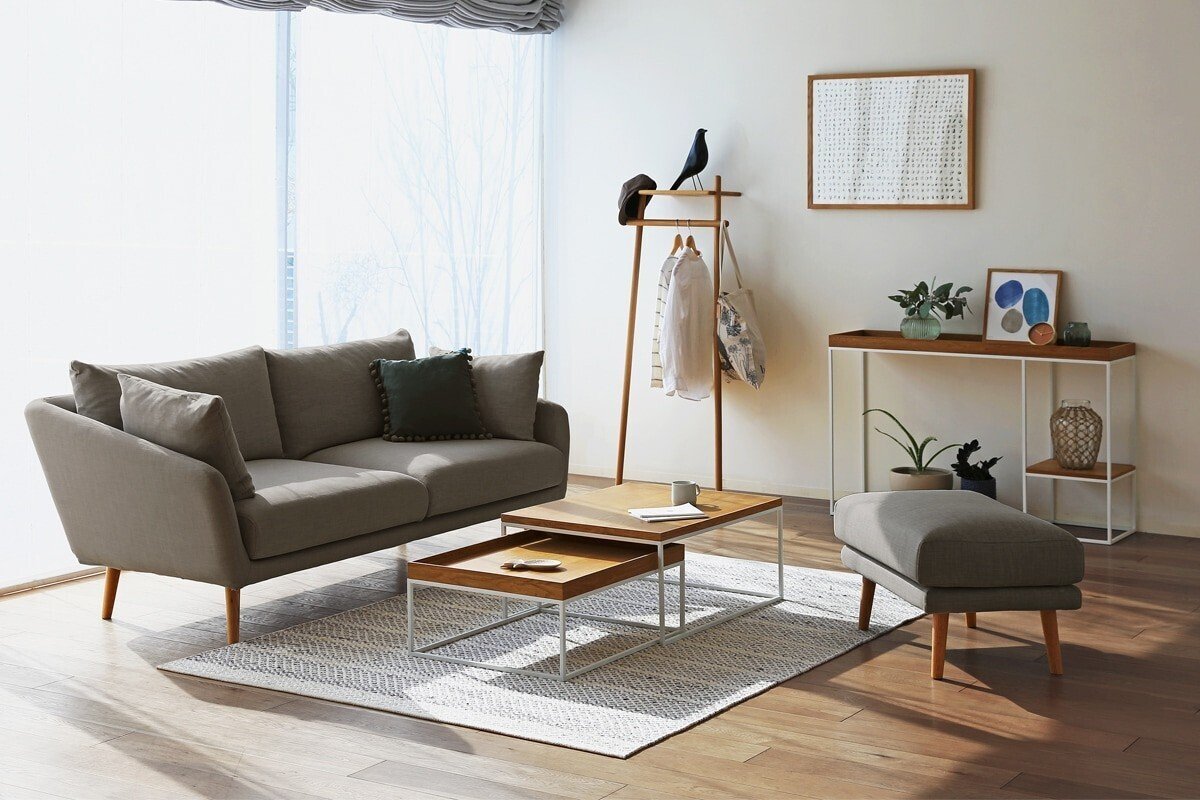 高野木工 LEO SOFA レオソファ 1人掛け カバーリング リビング 自分に