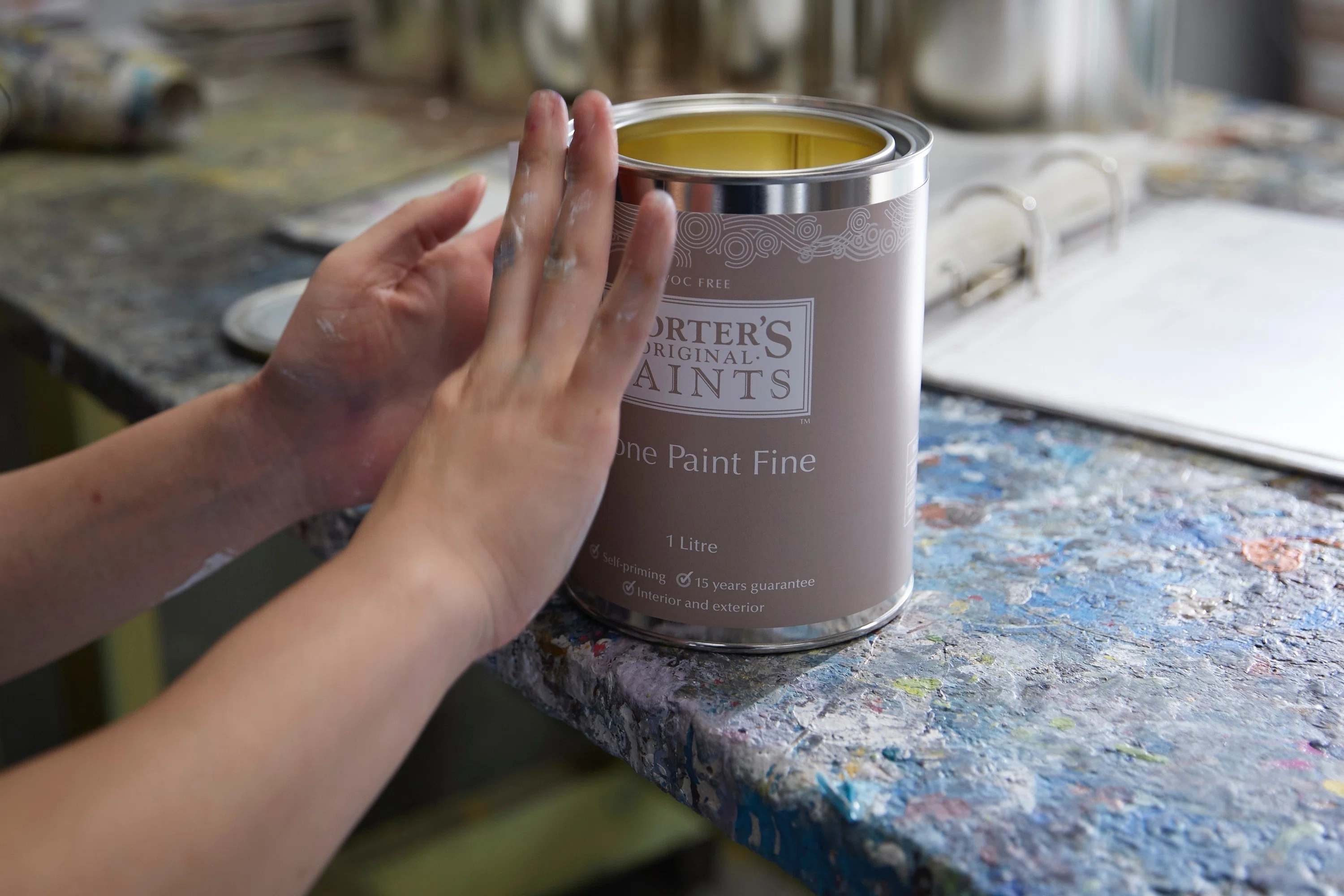 PORTER'S PAINTSができるまで~ヒューマンメイドのペイント PORTER'S PAINTSができるまで~ヒューマンメイドのペイント