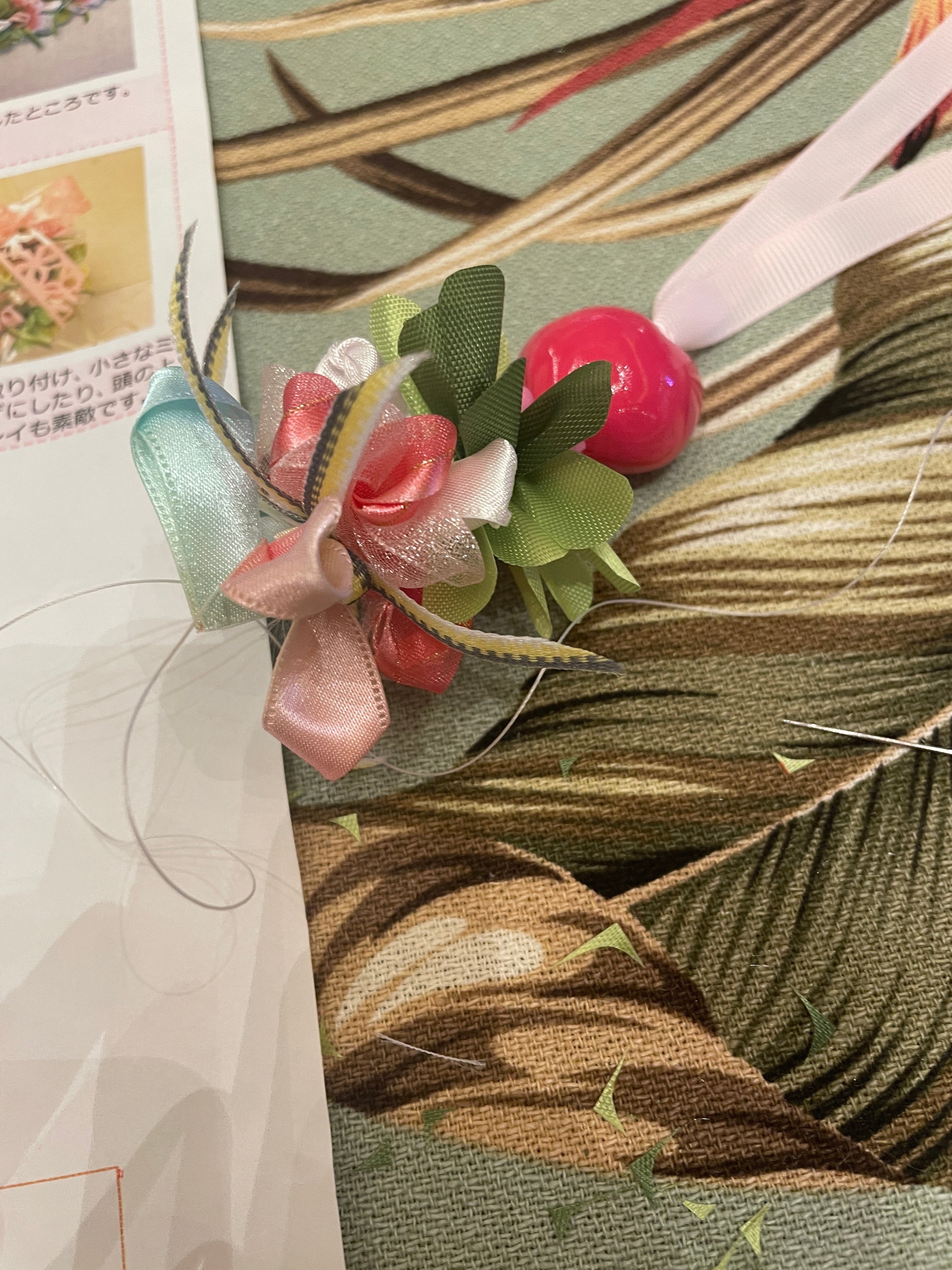 ハワイアンリボンレイ✿５本おまとめ ハワイアンリボンレイ (イカロス・ムック 素敵なフラスタイル手作り