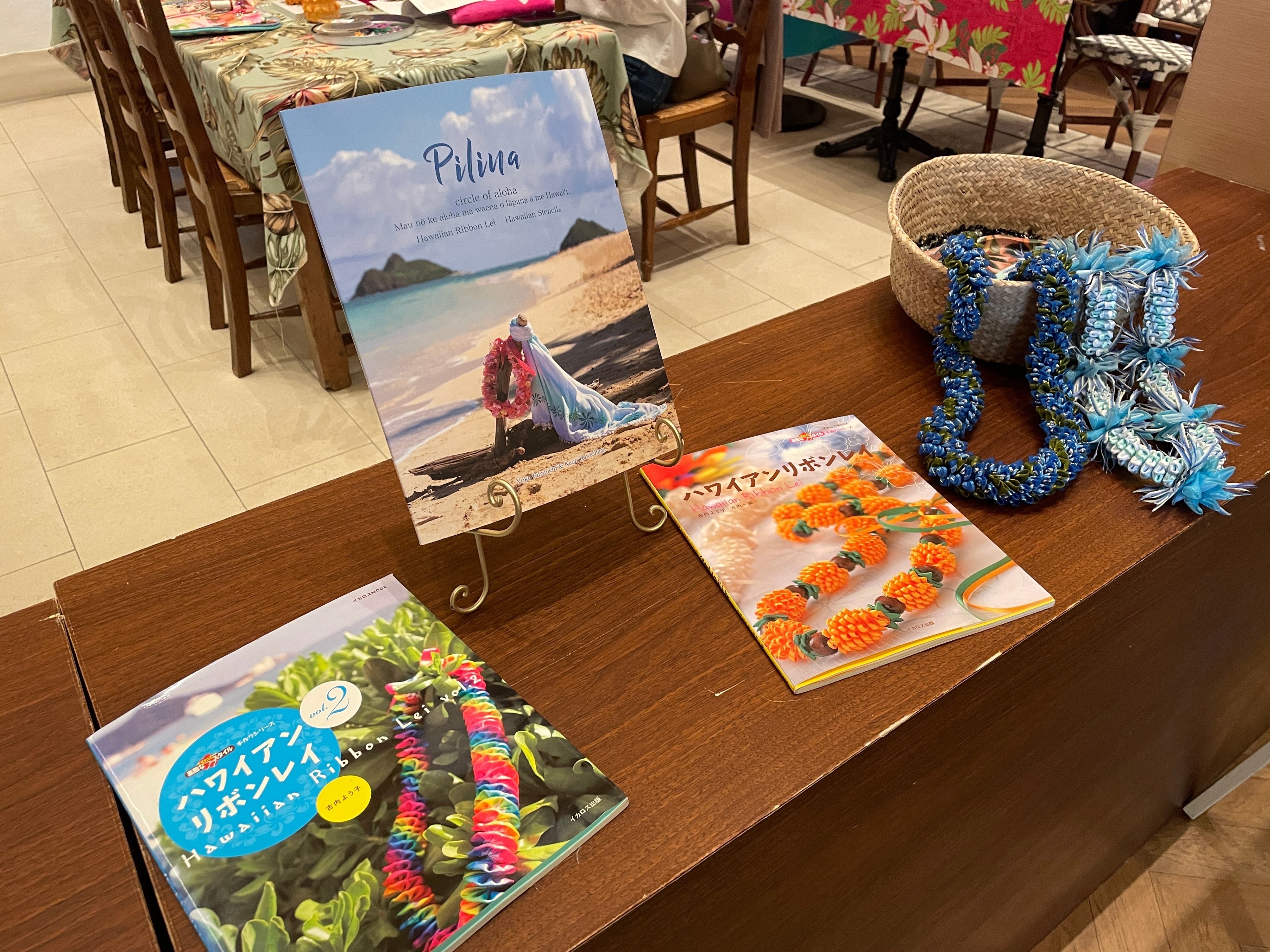 ハワイアンリボンレイワークショップ！リボンがかわいいレイや