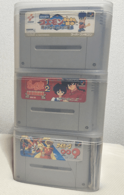 ゲームソフトの収納・保管 ～スーパーファミコン編～｜nazoys