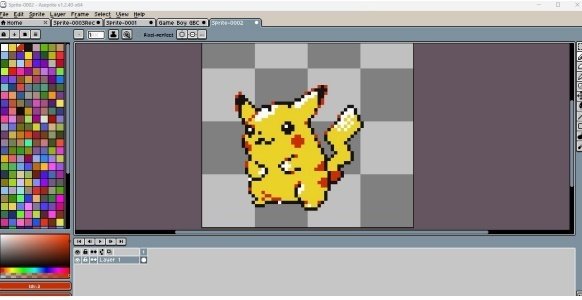 ドット絵 ピカチュウの描き方。｜オオモリちゃん。