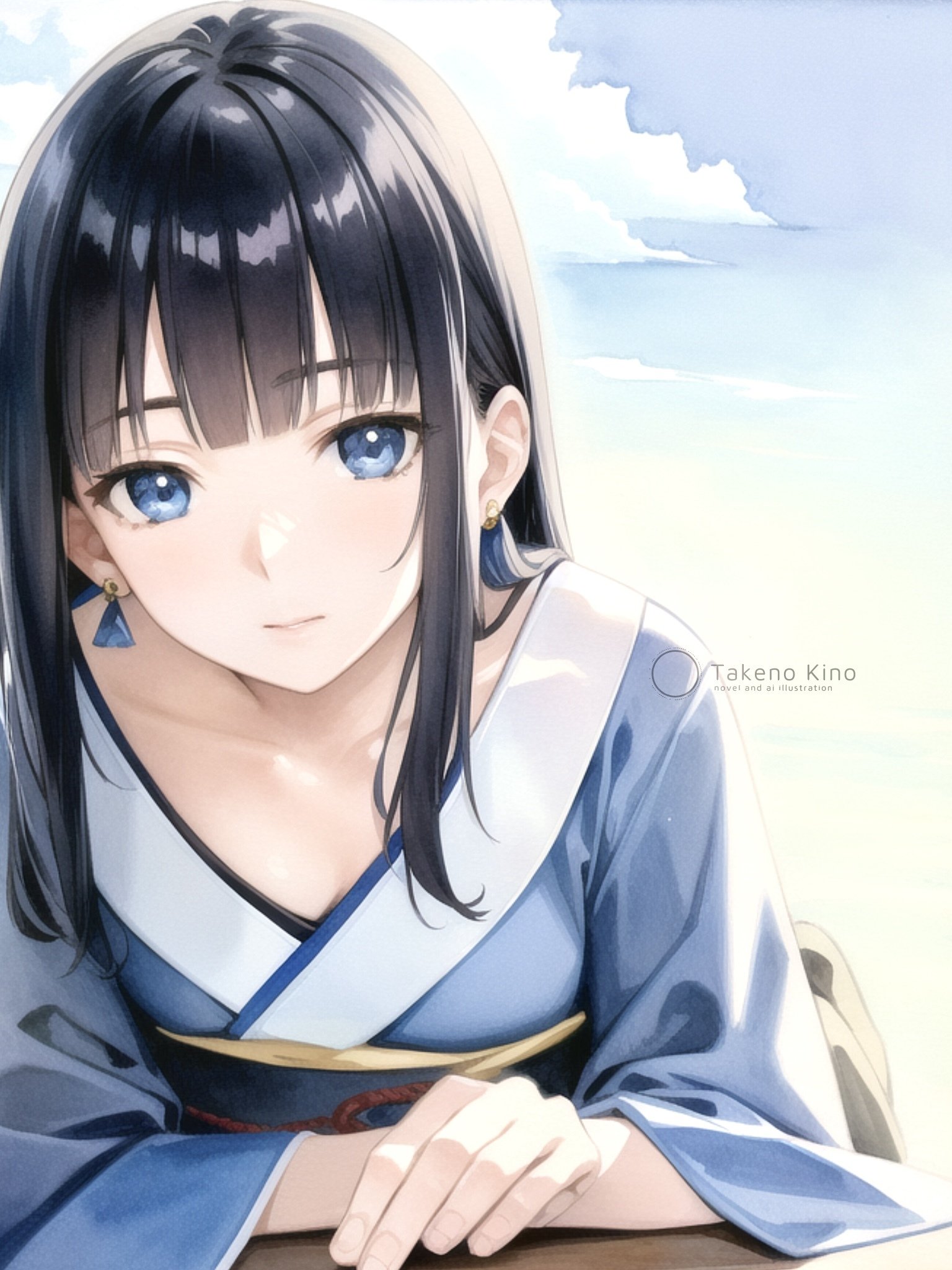 着物の女の子のイラスト集2【応援お願いします】｜Takeno Kino