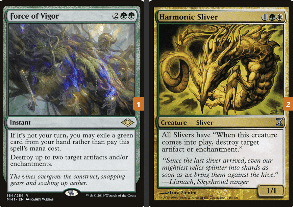 MTG スリヴァーデッキパーツ モダン モダン】スリヴァーの紹介:MATまでの環境|あしふみ