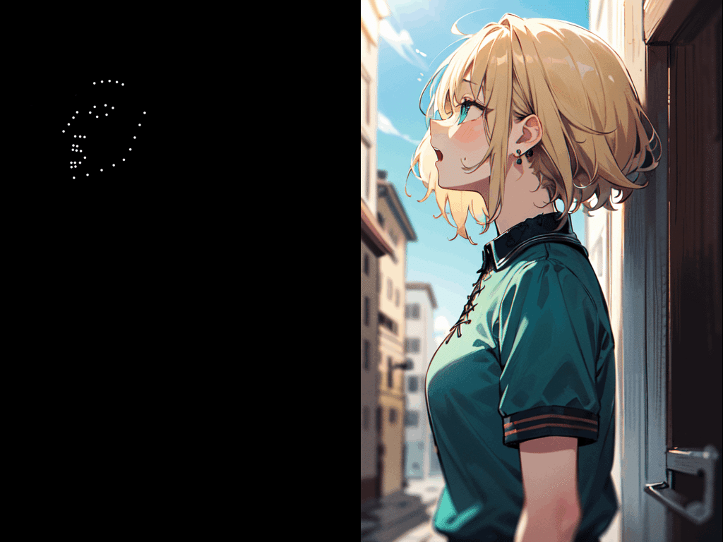 確認✿“ヽ(´︶｀*)ノ”✿ AIイラスト）controlNETv1.1・openpose_faceについて色々