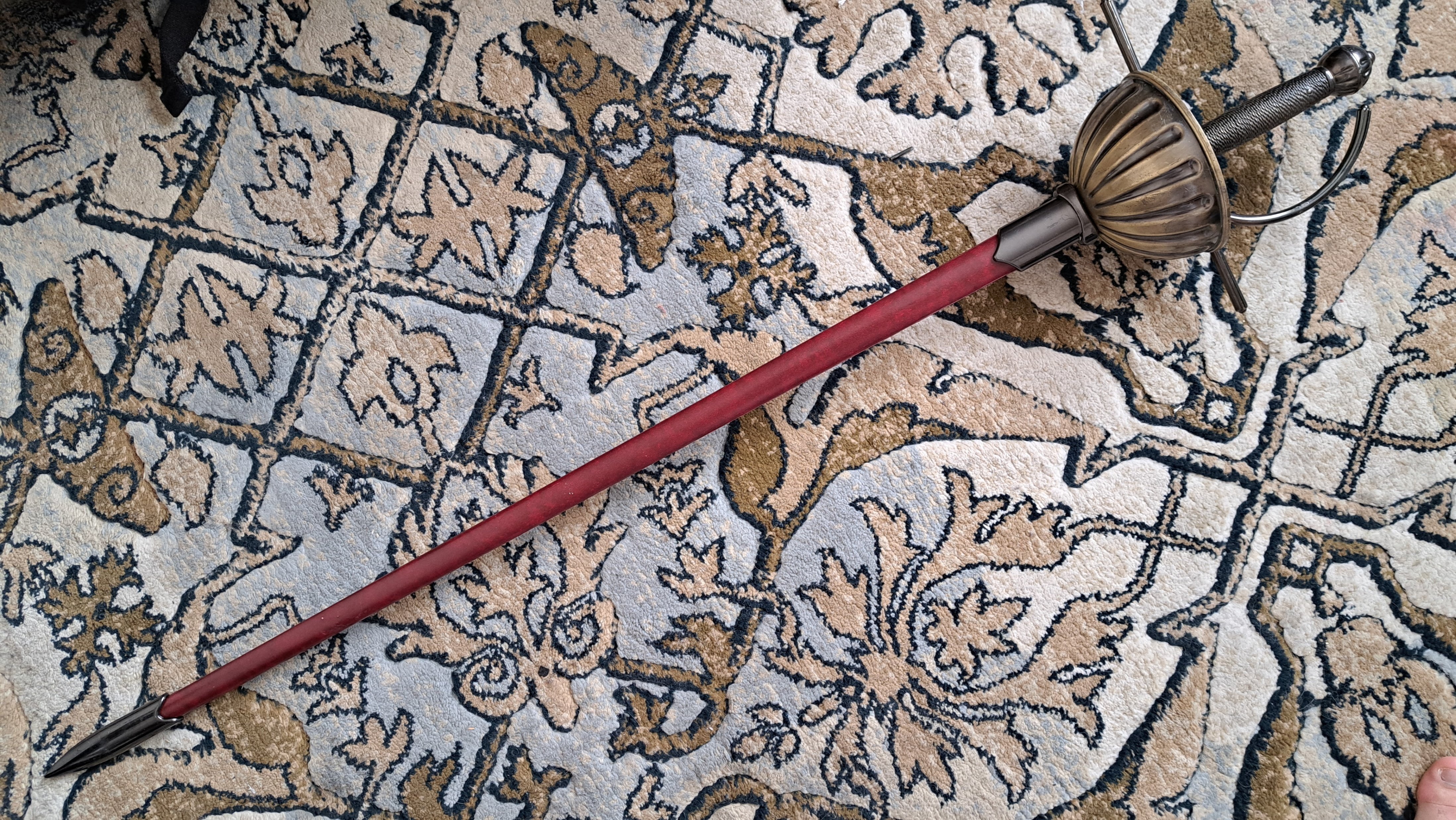 DENIX 4189 マスケッターソード カップヒルトレイピア 模造刀