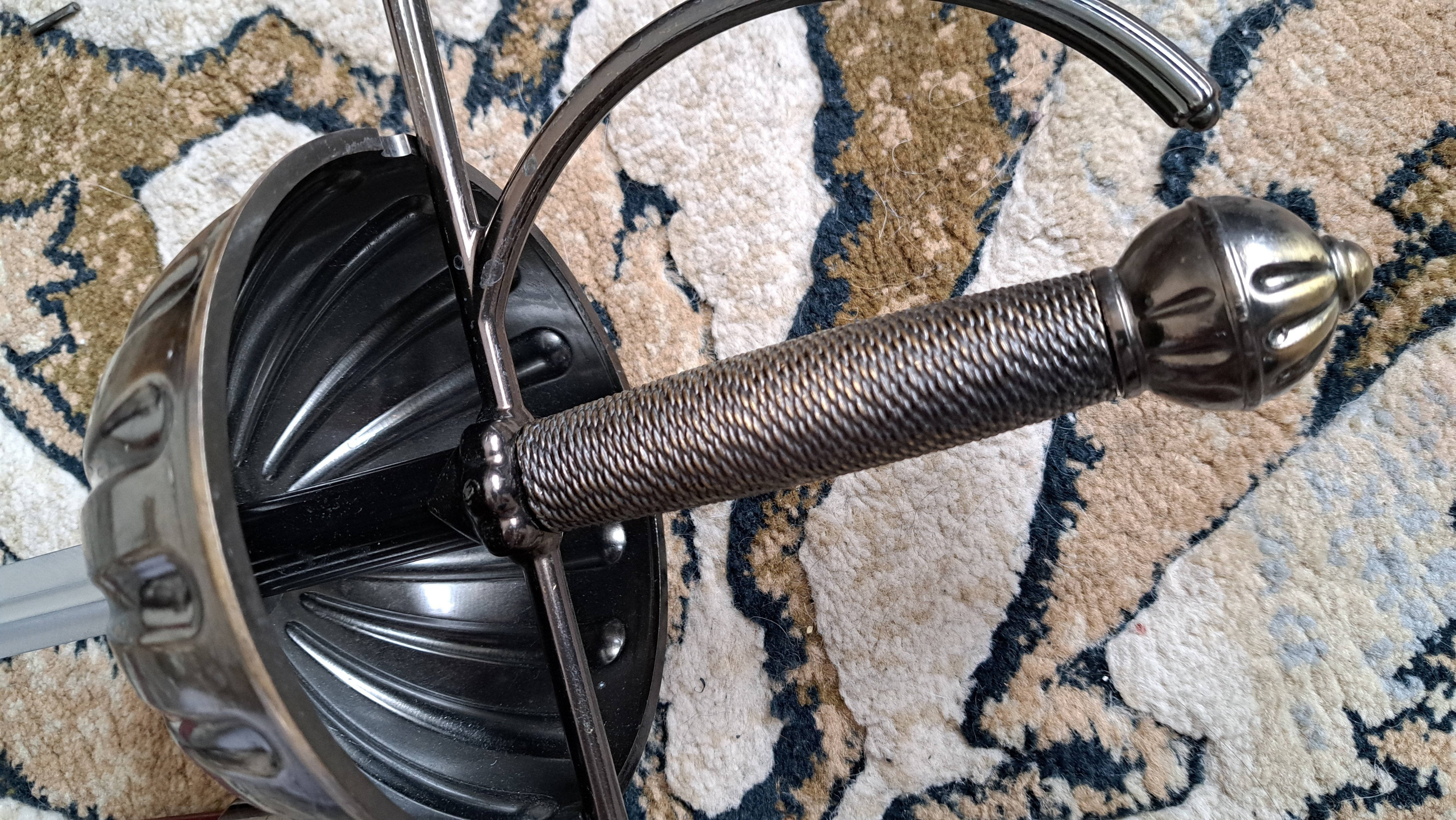 DENIX 4189 マスケッターソード カップヒルトレイピア 模造刀 DENIX 4189 マスケッターソード カップヒルトレイピア 模造刀