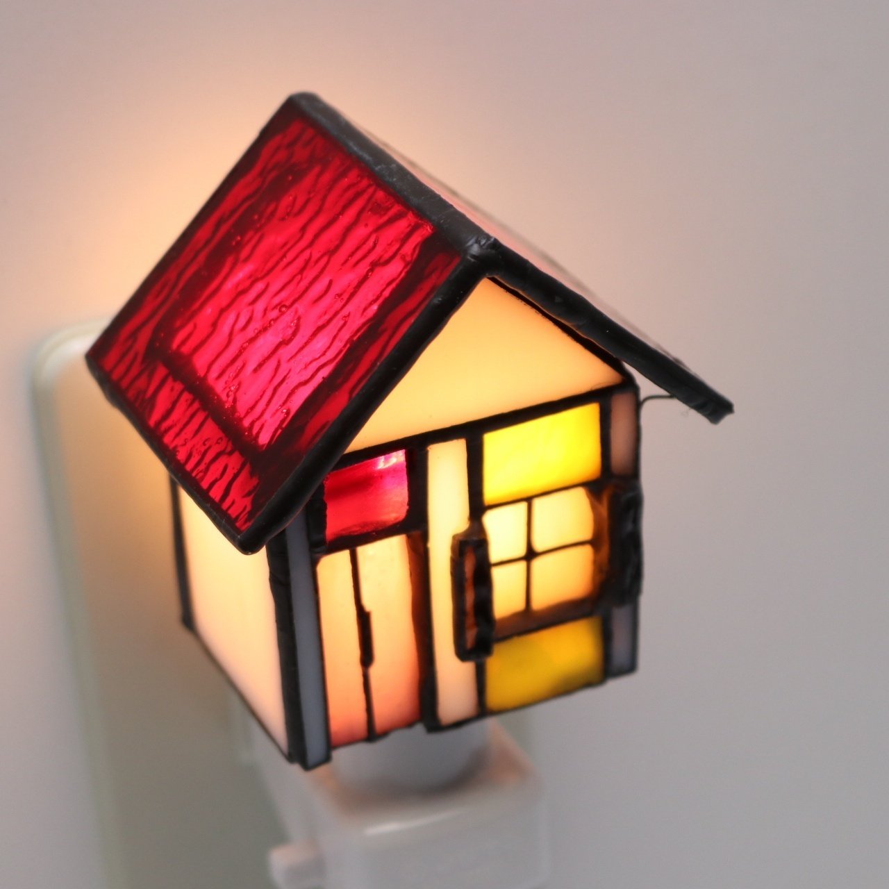 綺麗なステンドグラスです コンセントあり 【公式通販】