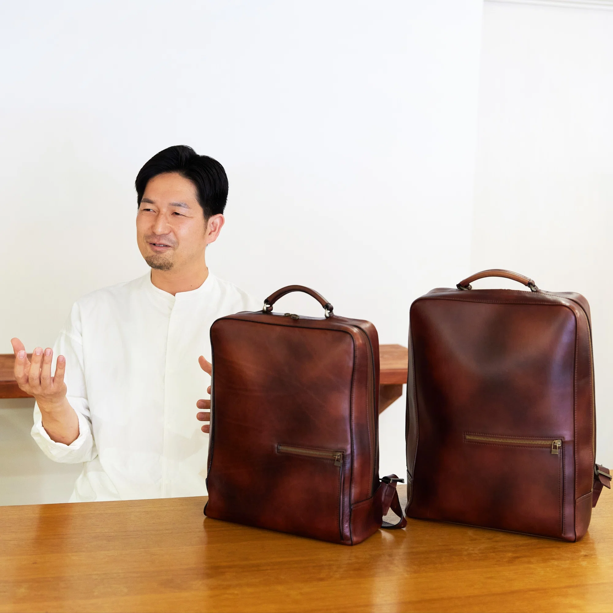 褒められるから大事に使いたくなる」アンティーク スクエア バック 
