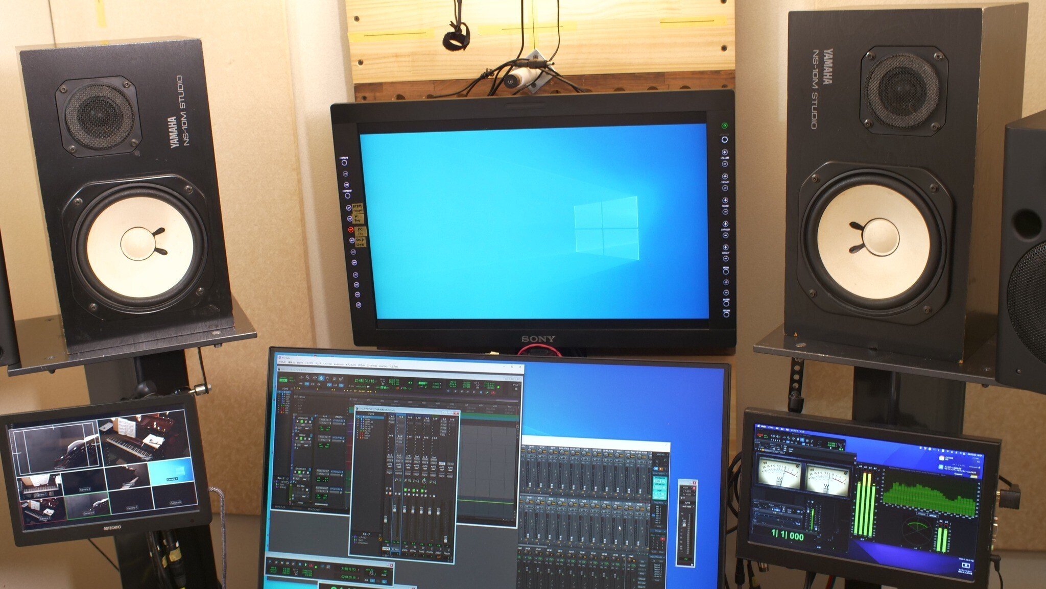 YAMAHA NS-10M用に昔使ってたパワーアンプSONY TA-N9000ESを引っ張り