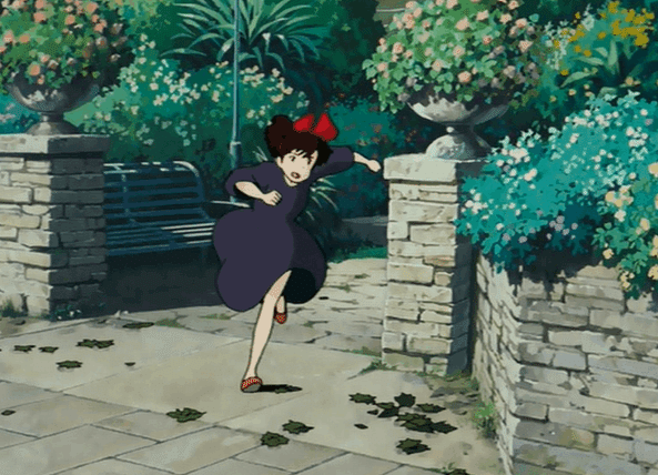 ジブリ セル画】魔女の宅急便 キキ オリジナル背景画 付 宮崎駿