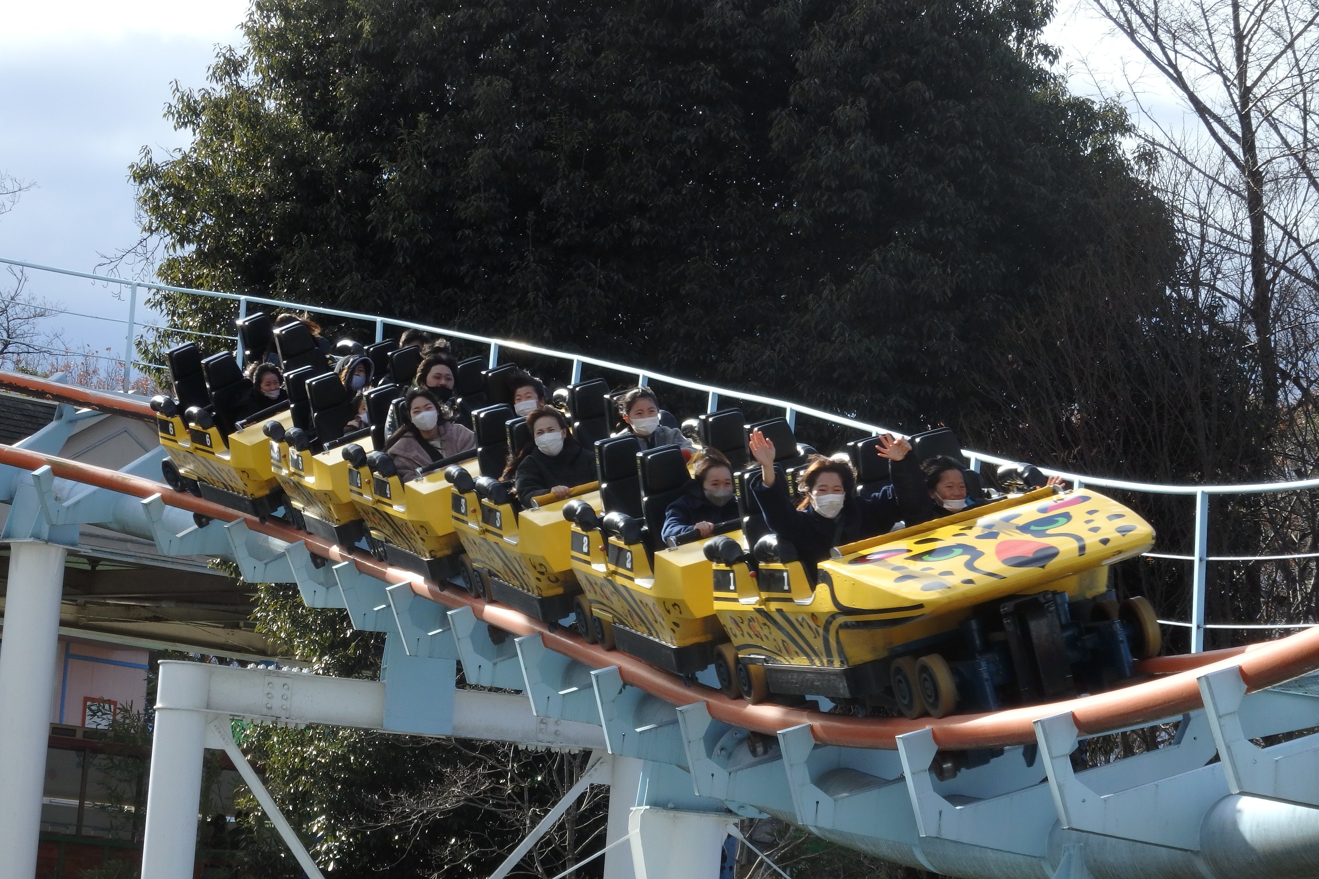 俺とジェットコースター@東山動植物園｜特に無し