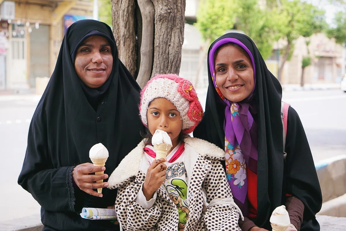 イランで出会った女性