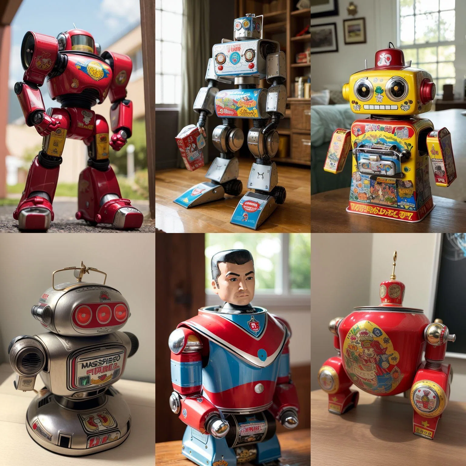 ブリキのロボット｜マーマレード男爵