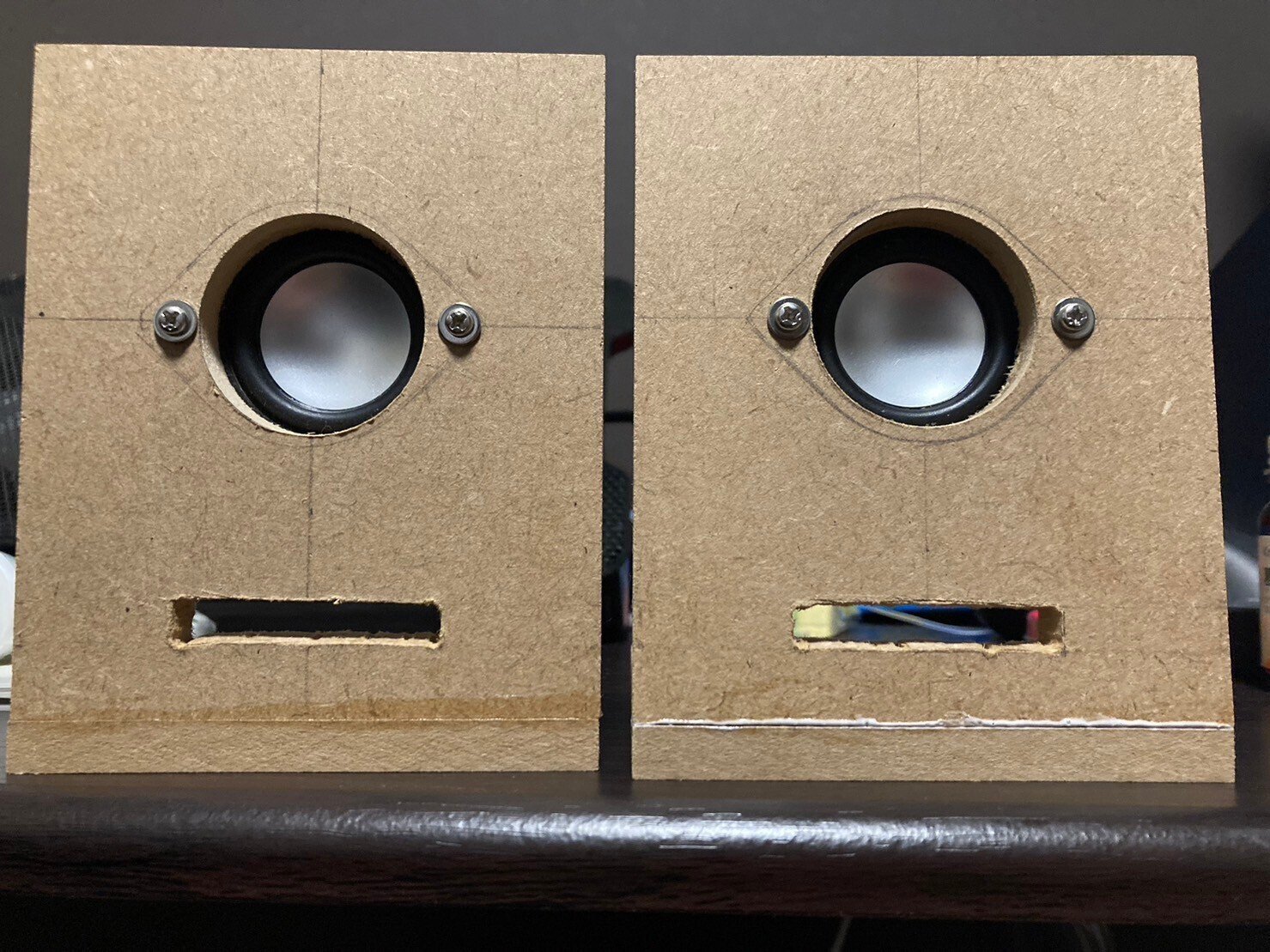 初めて自作スピーカ（木工）作りに挑戦してみました(^^♪｜抹茶