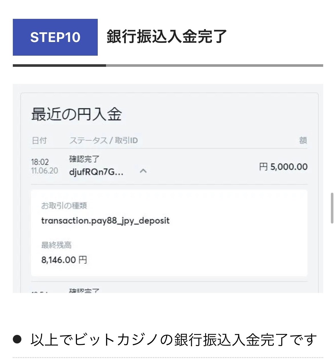 ビットカジノの登録方法と入出金｜モンキー