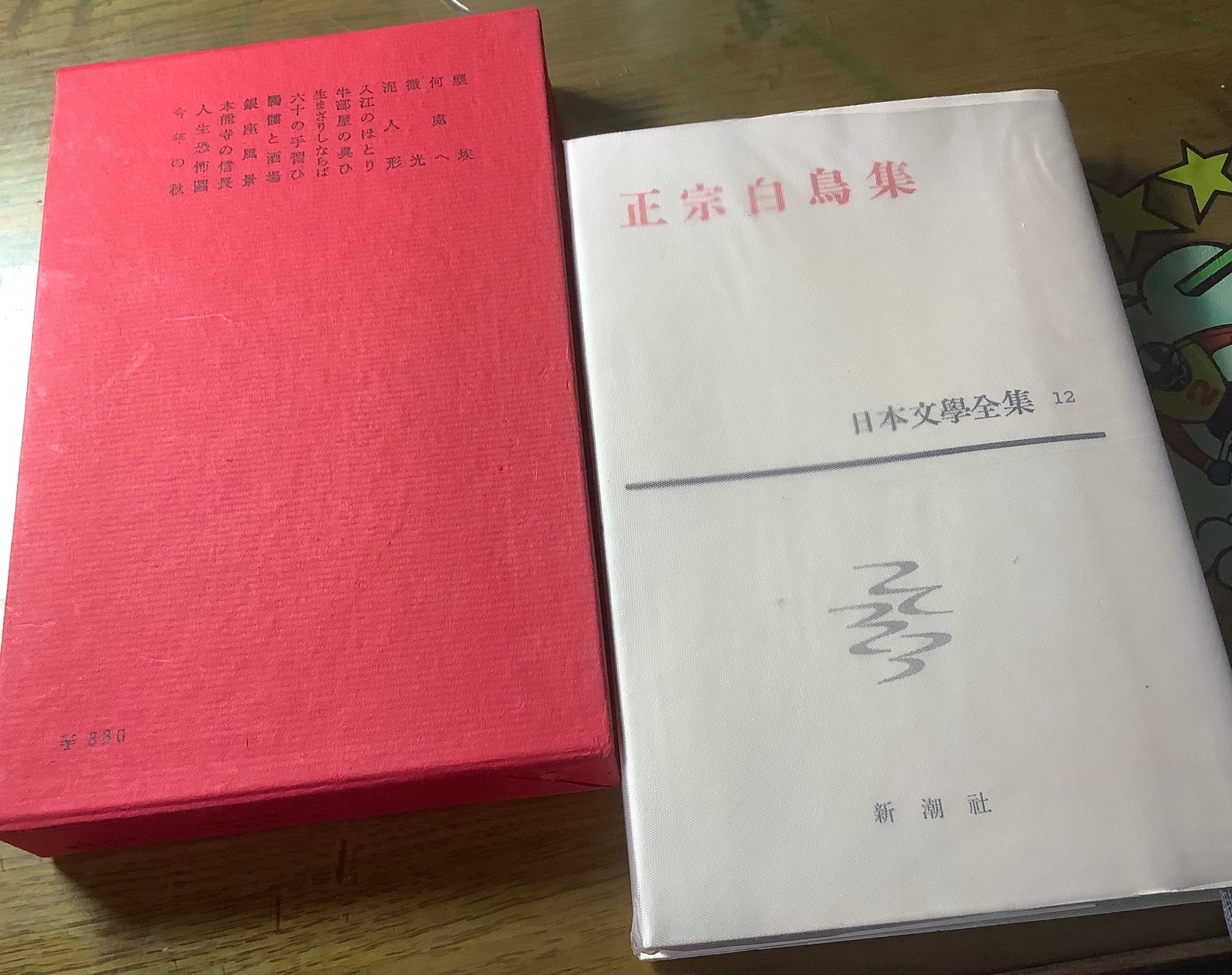 新潮社版 日本文學全集 正宗白鳥」｜TOMOKI