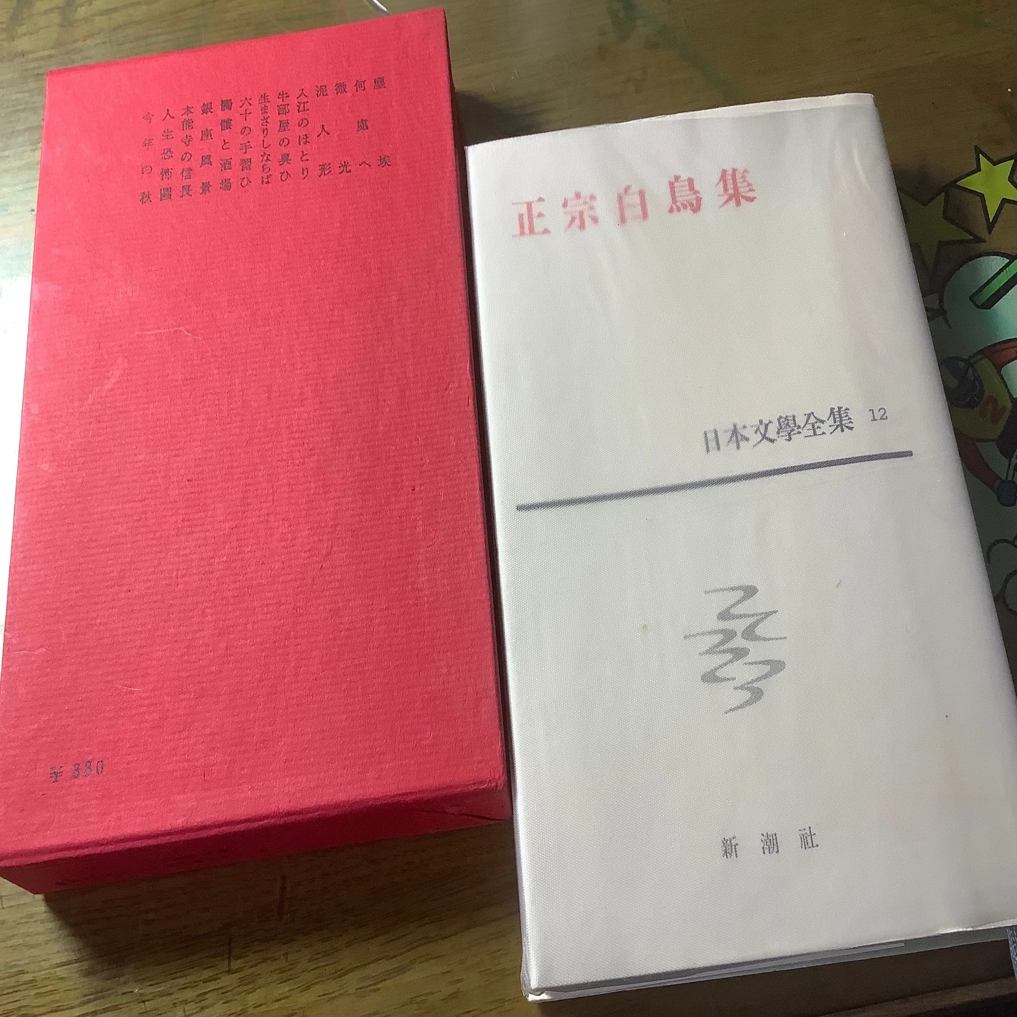 新潮社版 日本文學全集 正宗白鳥」｜TOMOKI