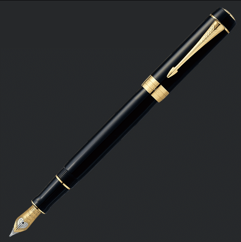 英国Parker社製　万年筆 金ペン先 矢型クリップ 英国Parker社製 万年筆 金ペン先 矢型クリップ