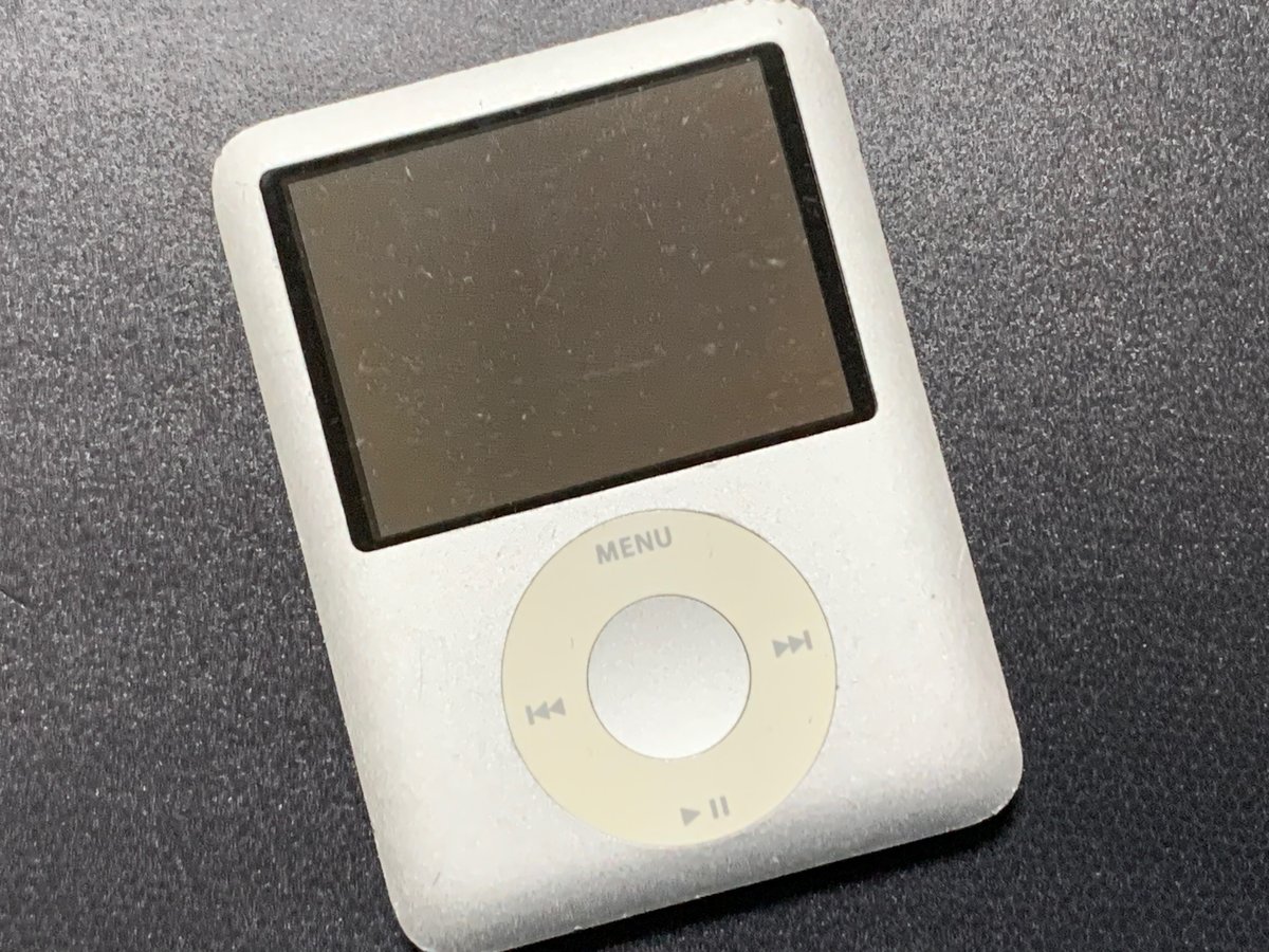 iPod nano 第7世代 シルバー 16GB iPod nano 第7世代 16GB シルバー Apple 3076, image size:1200x900