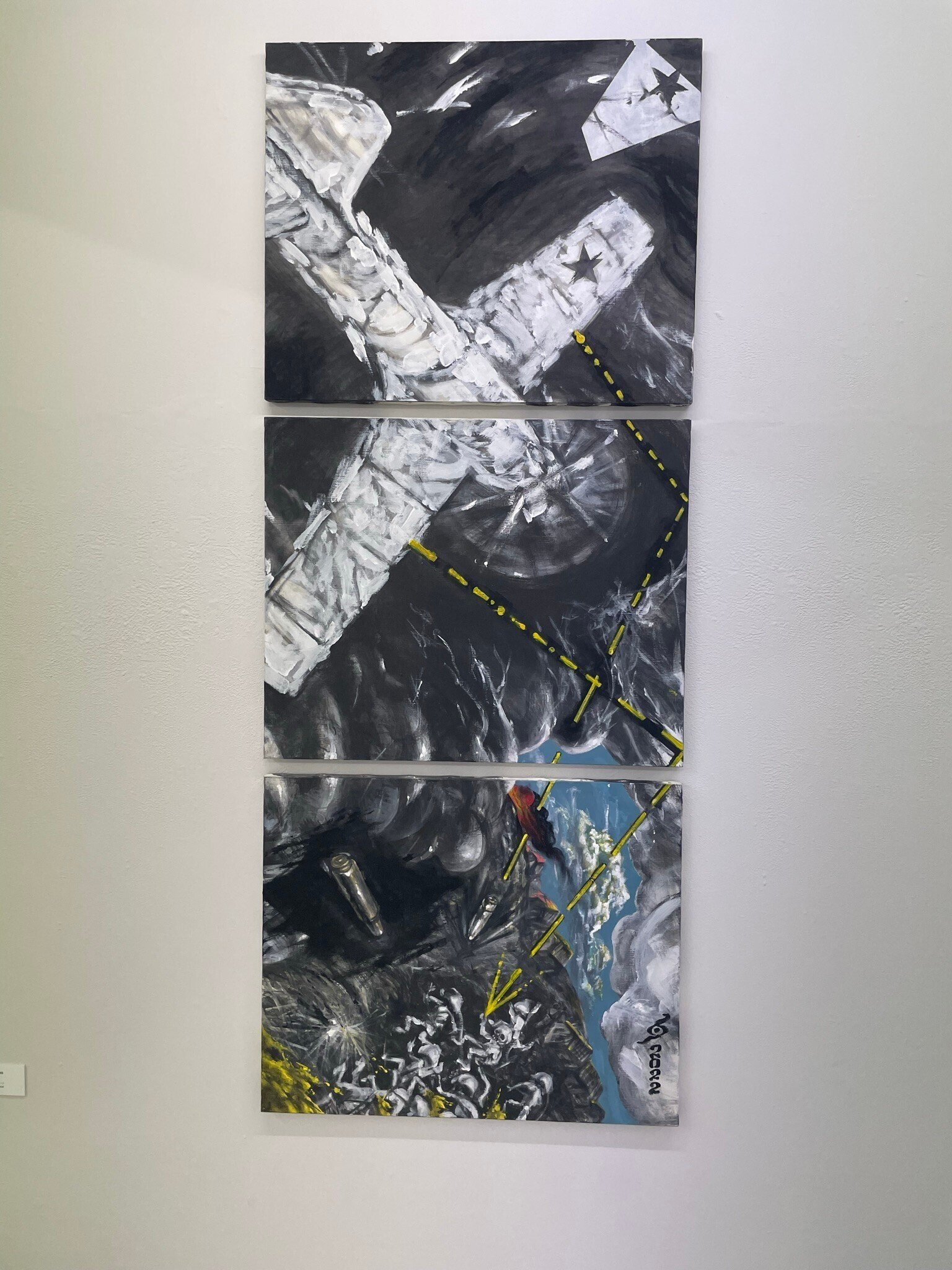 中村博、【地殻変動】、希少な額装用画集より、新品額装付、状態良好 Repost @minorusakura 【展示のお知らせ】 『第36回 明日の白日