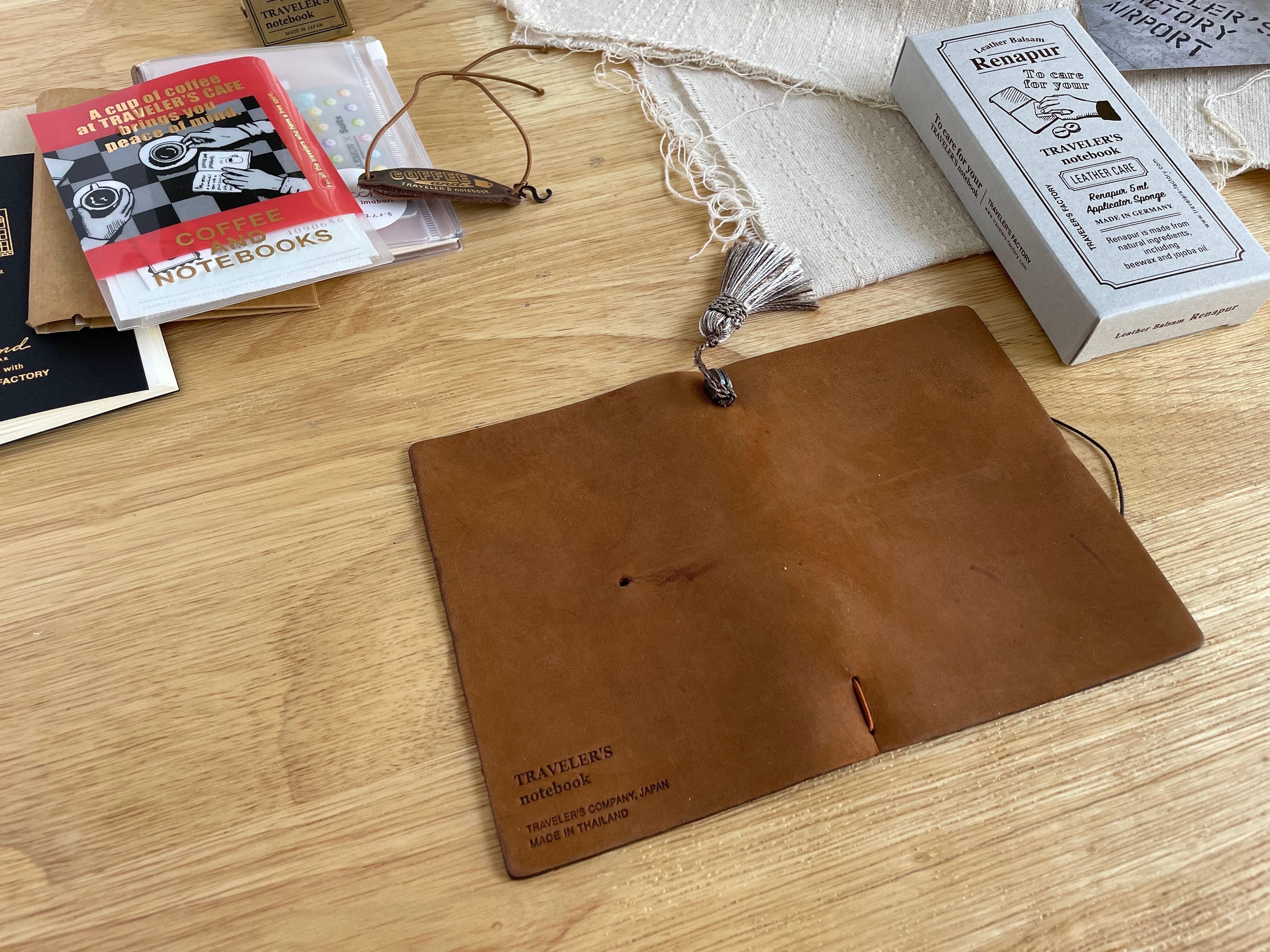 はじめてのレザーケア〜トラベラーズノート・ロロマクラシック編