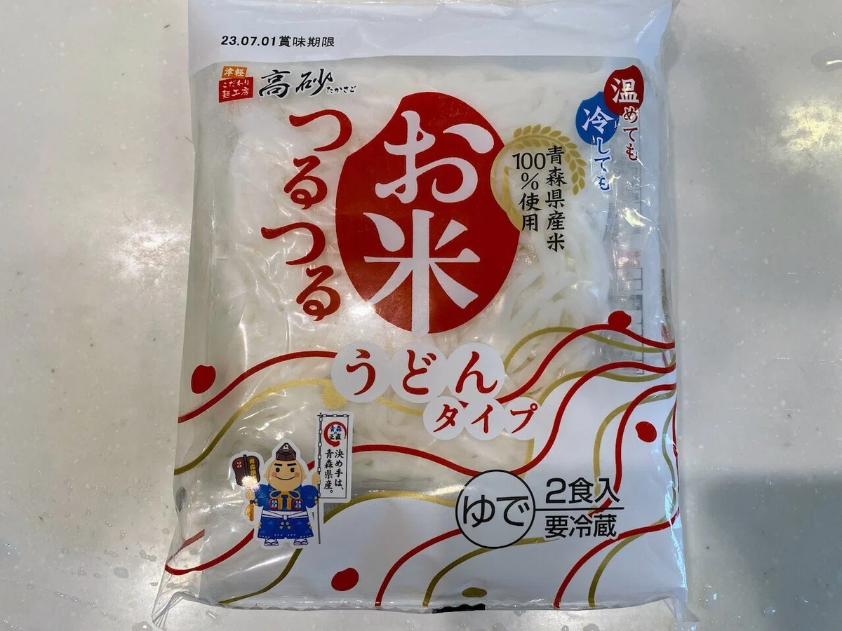 [Low-Salt Side Dishes #225] Takasago Foods Rice Tsuru-Tsuru Udon Type ...