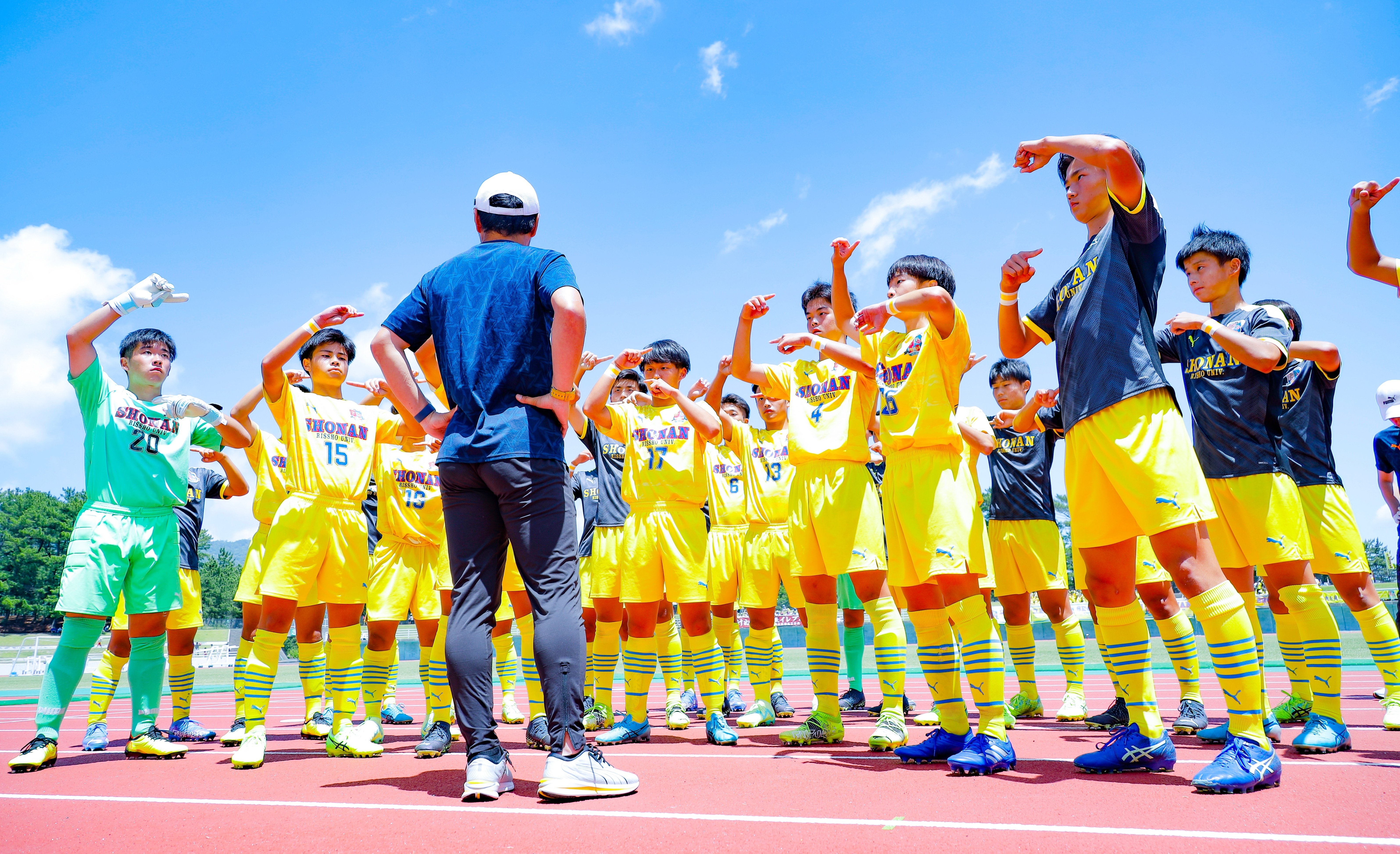 野尻監督・西口主将インタビュー【立正大淞南サッカー部】｜学校