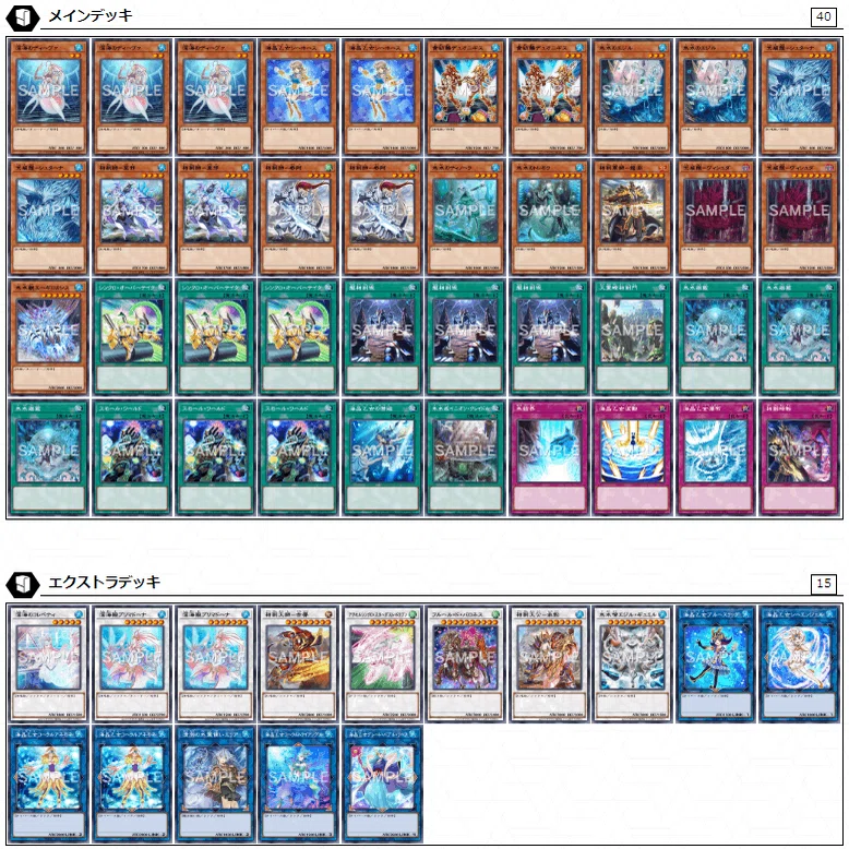 遊戯王デッキ紹介】3種のテーマのハーモニー！「蒼いナミダ」｜ゆうづき