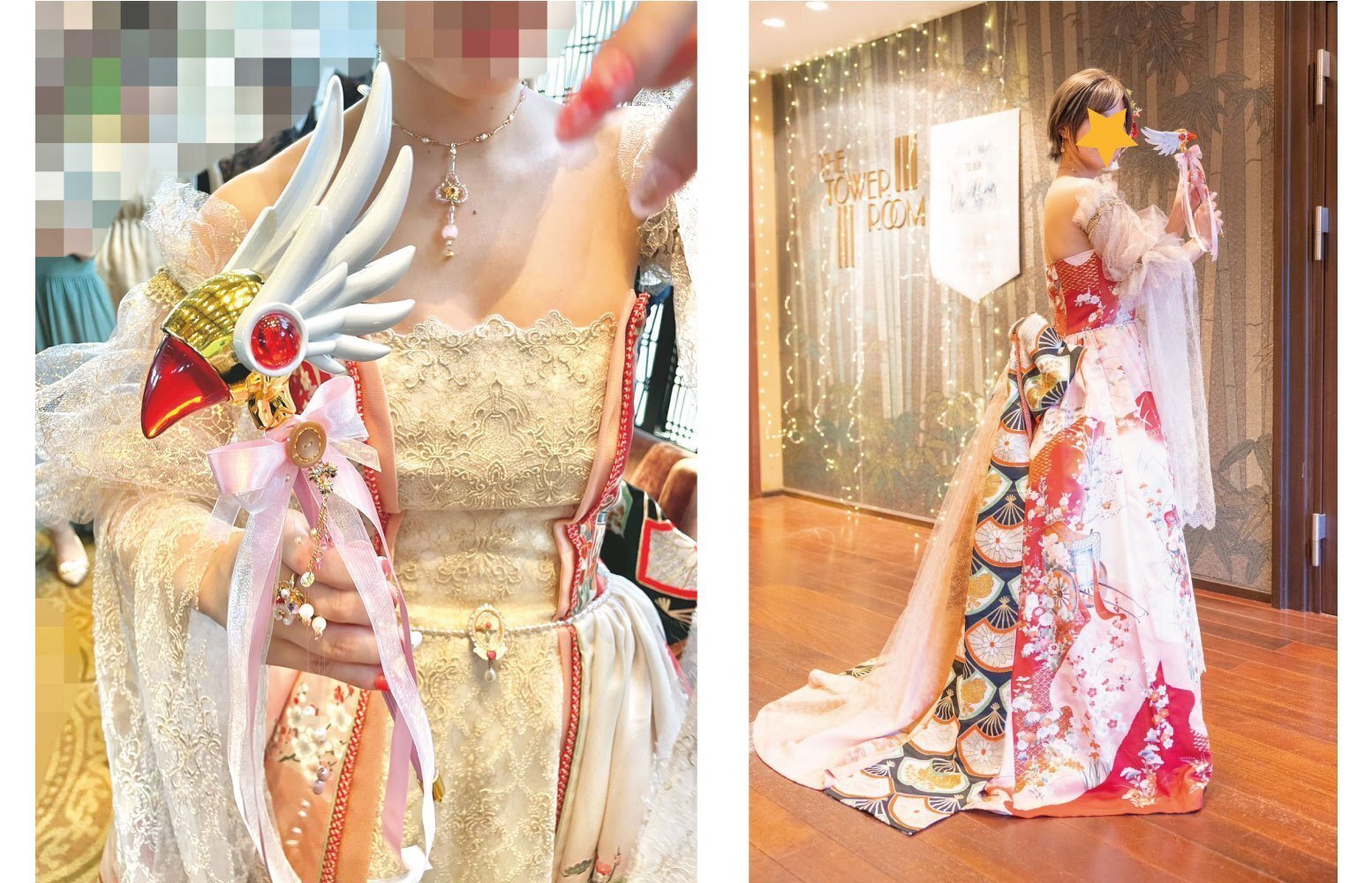 世界一可愛い日本の和ドレス｜ふゆはる／fuyuharu. (イラストレーター