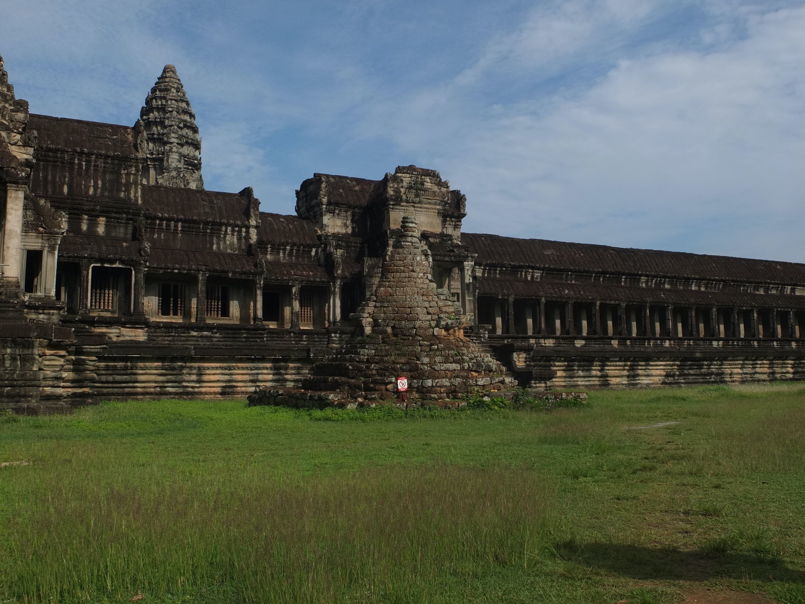 アンコルワット 遺跡探訪38】裏からアンコールワットに入ってみた（Angkor Wat
