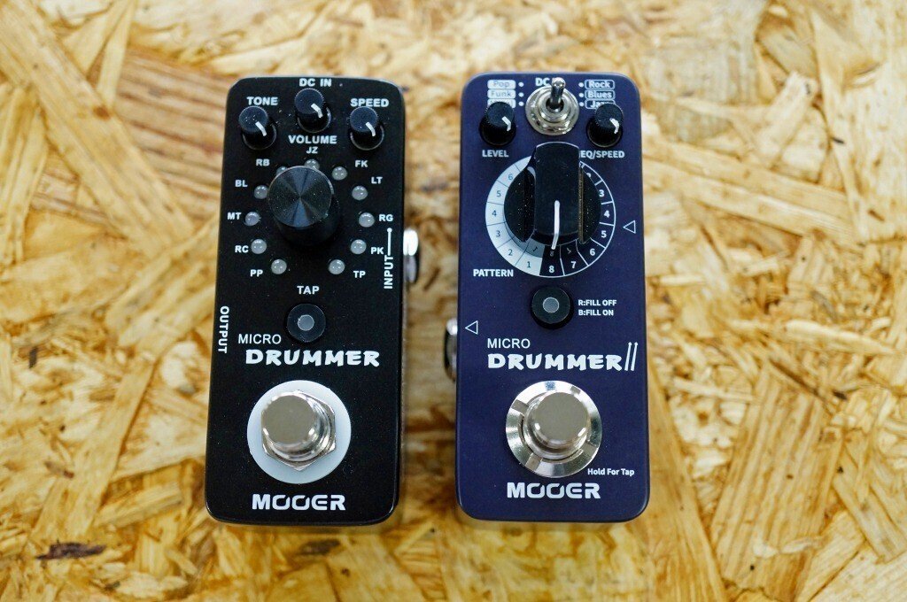 超小型ドラムマシンとフレーズルーパーが大幅進化!Mooer Micro 超小型ドラムマシンとフレーズルーパーが大幅進化!Mooer Micro