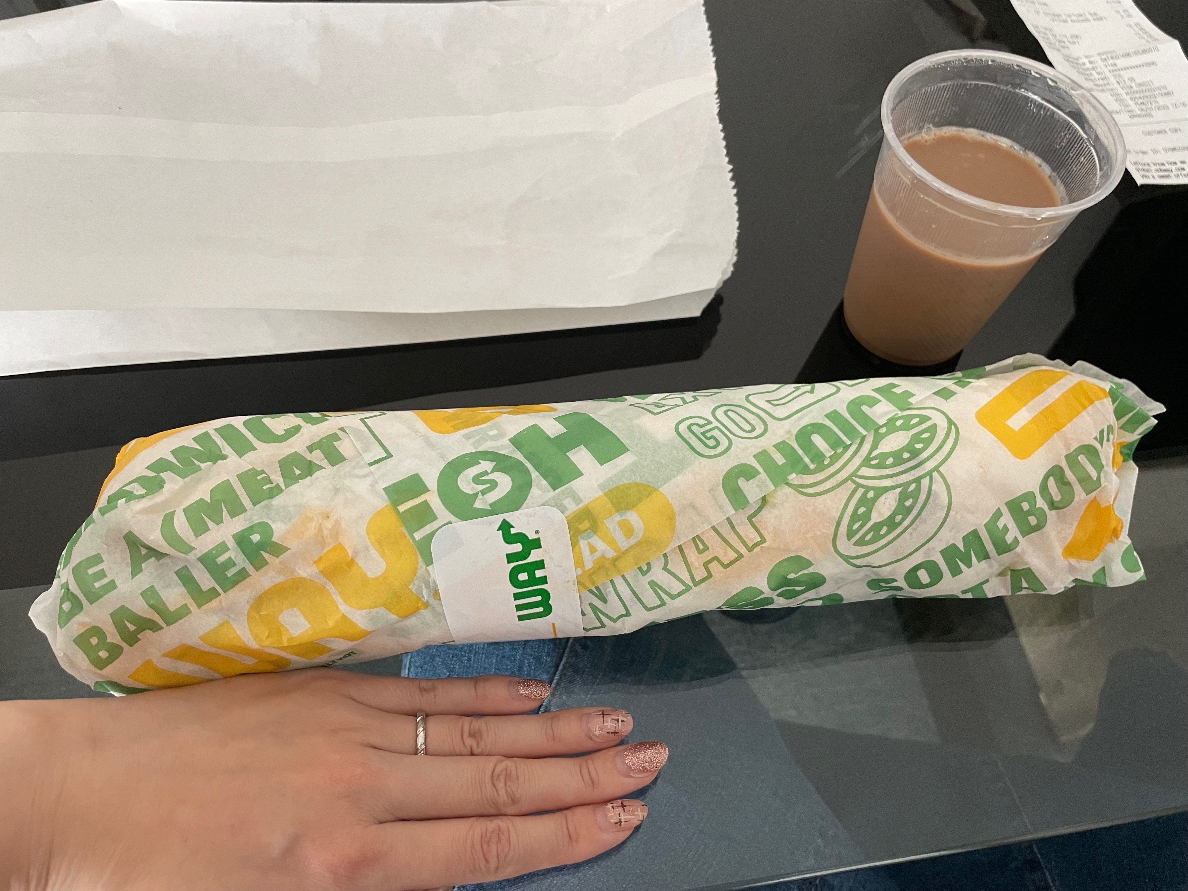 初めてSUBWAYに行って来た｜meiyouji