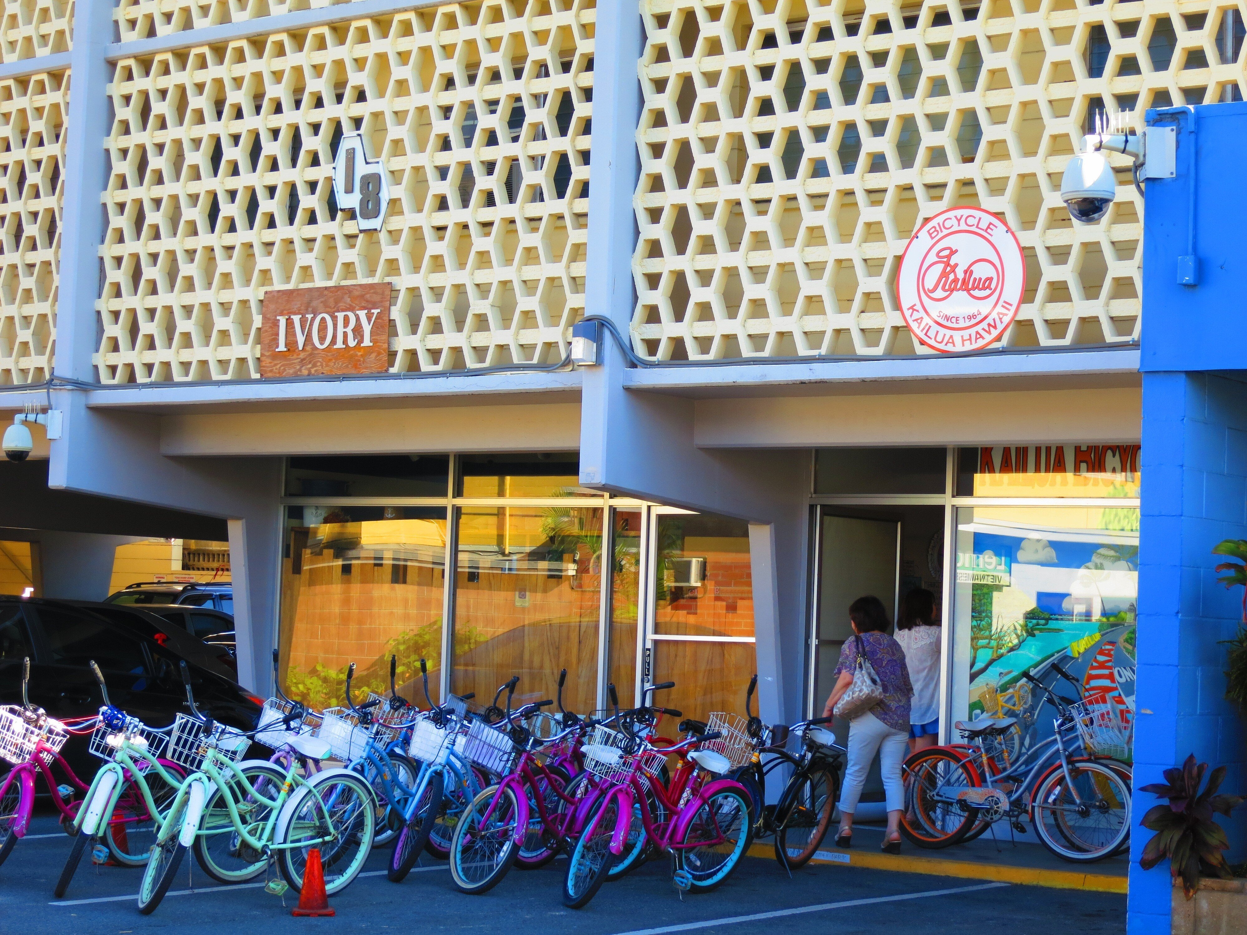 ハワイへの初めての女ひとり旅】🌺カイルア自転車散策（途中挫折）と