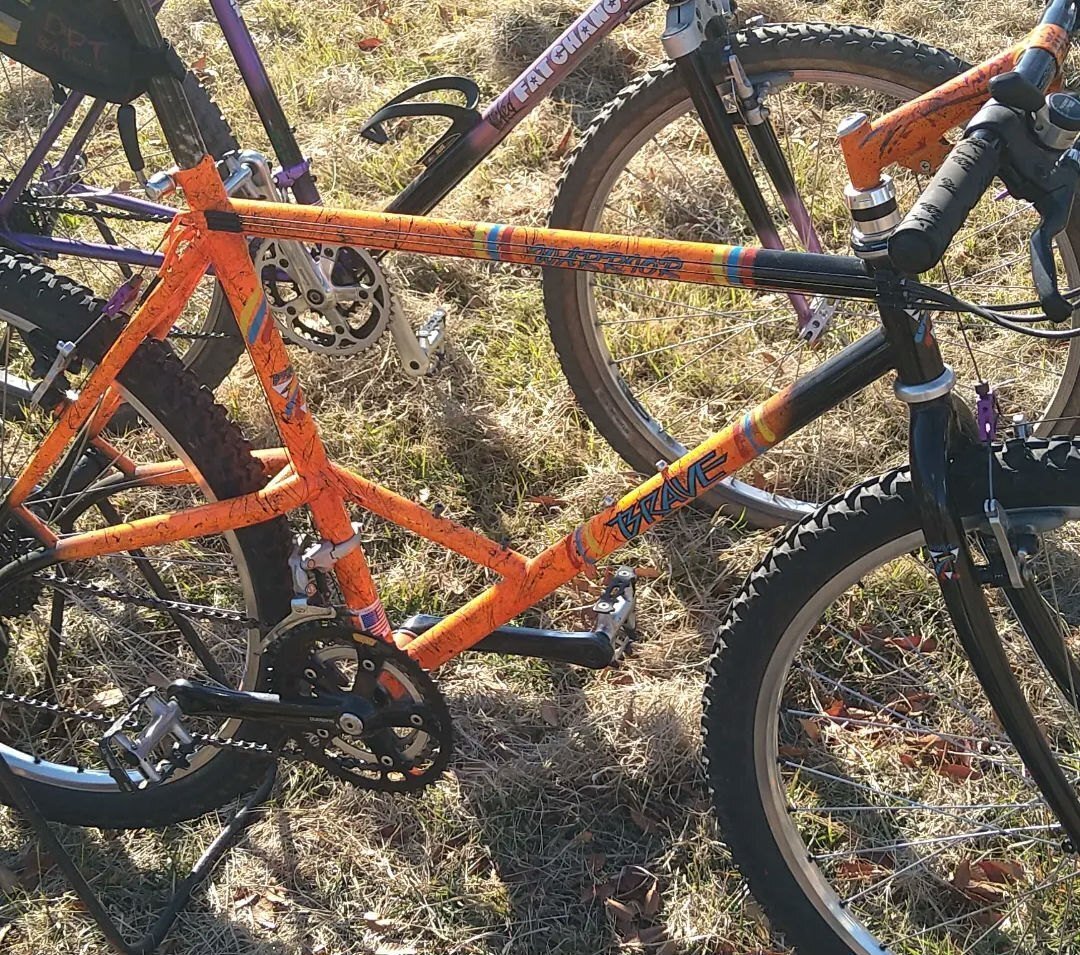 オールドマウンテンバイク　brave warrior オールドマウンテンバイクbrave warrior