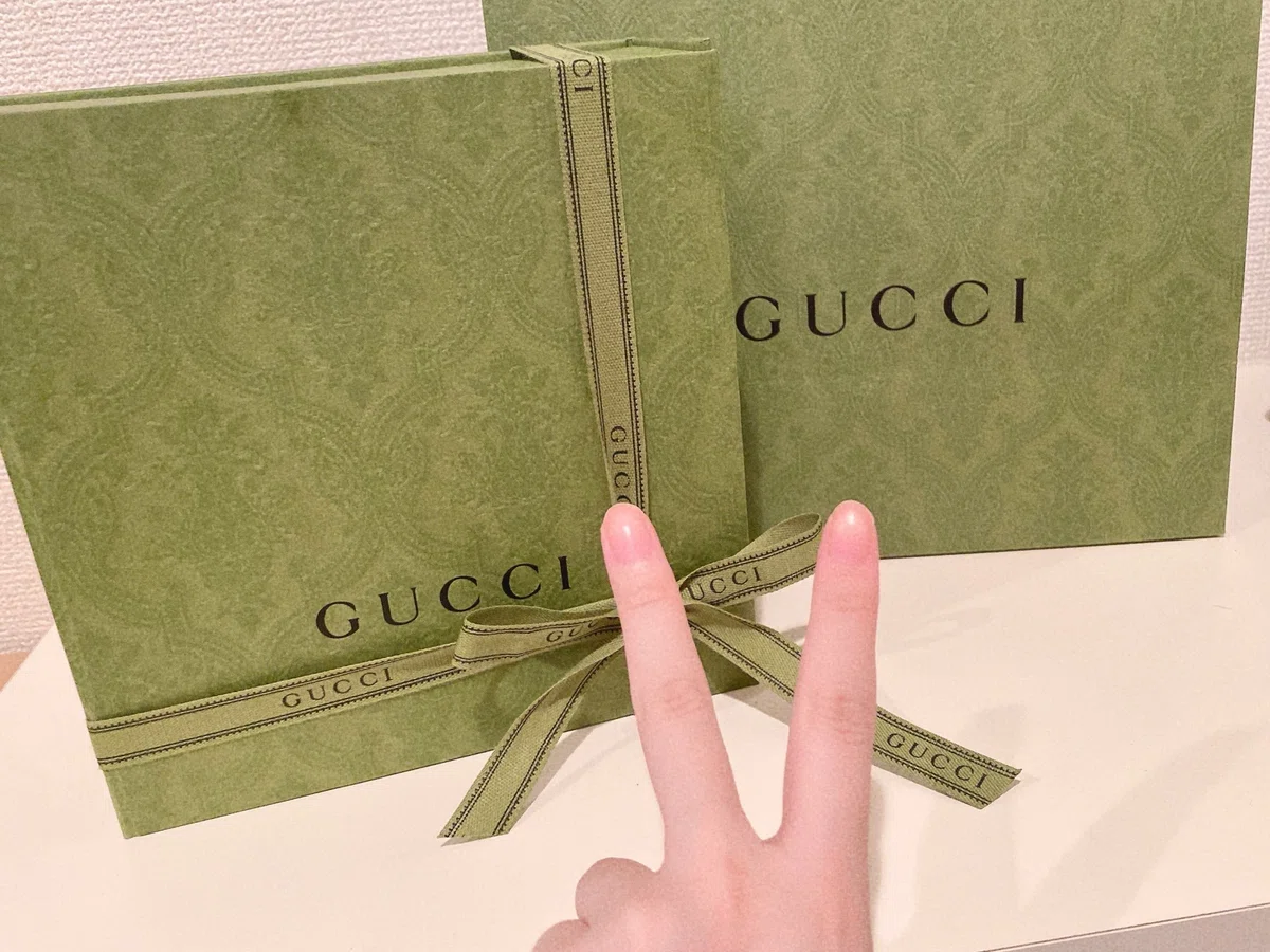 私の初GUCCI｜自分をもっと大事にあつかう練習をしている｜ゆきと