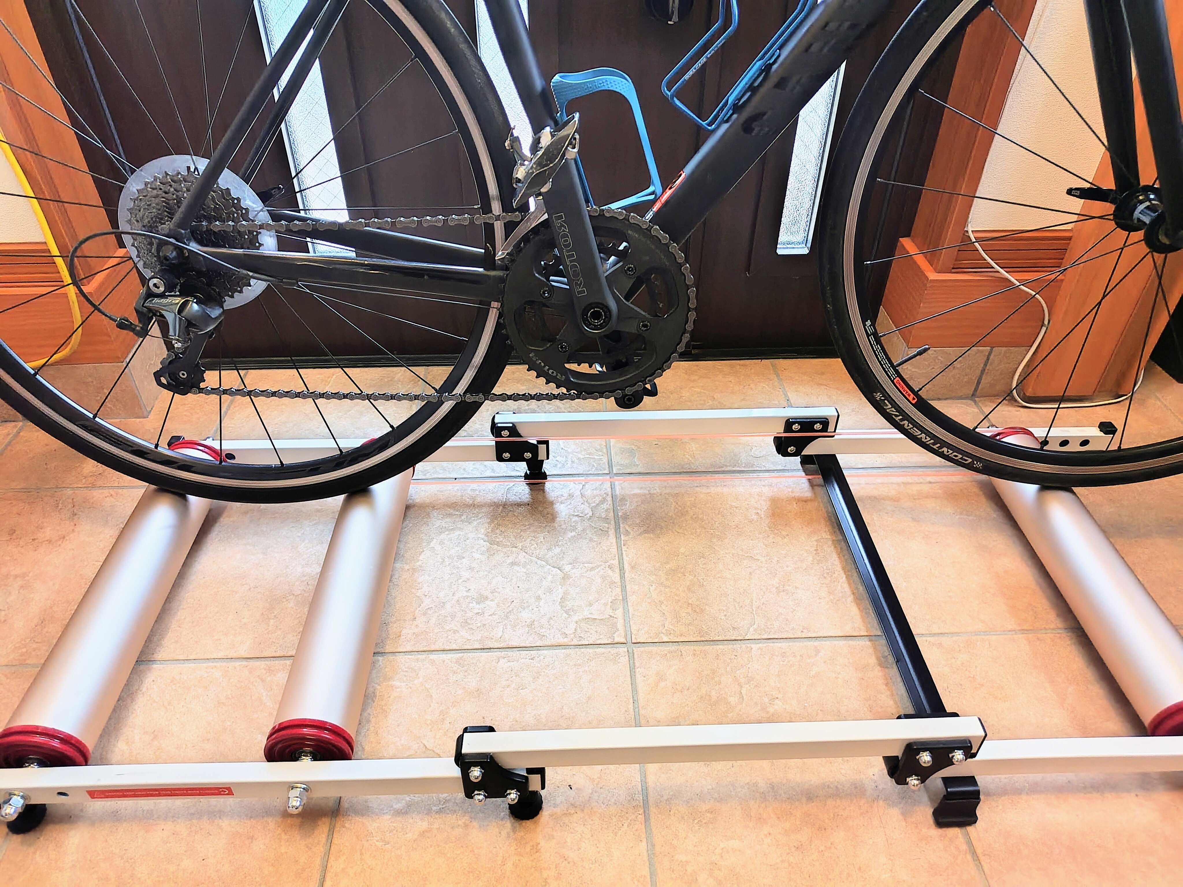 3本ローラー 自転車トレーニング用（サイクルトレーナー 3本