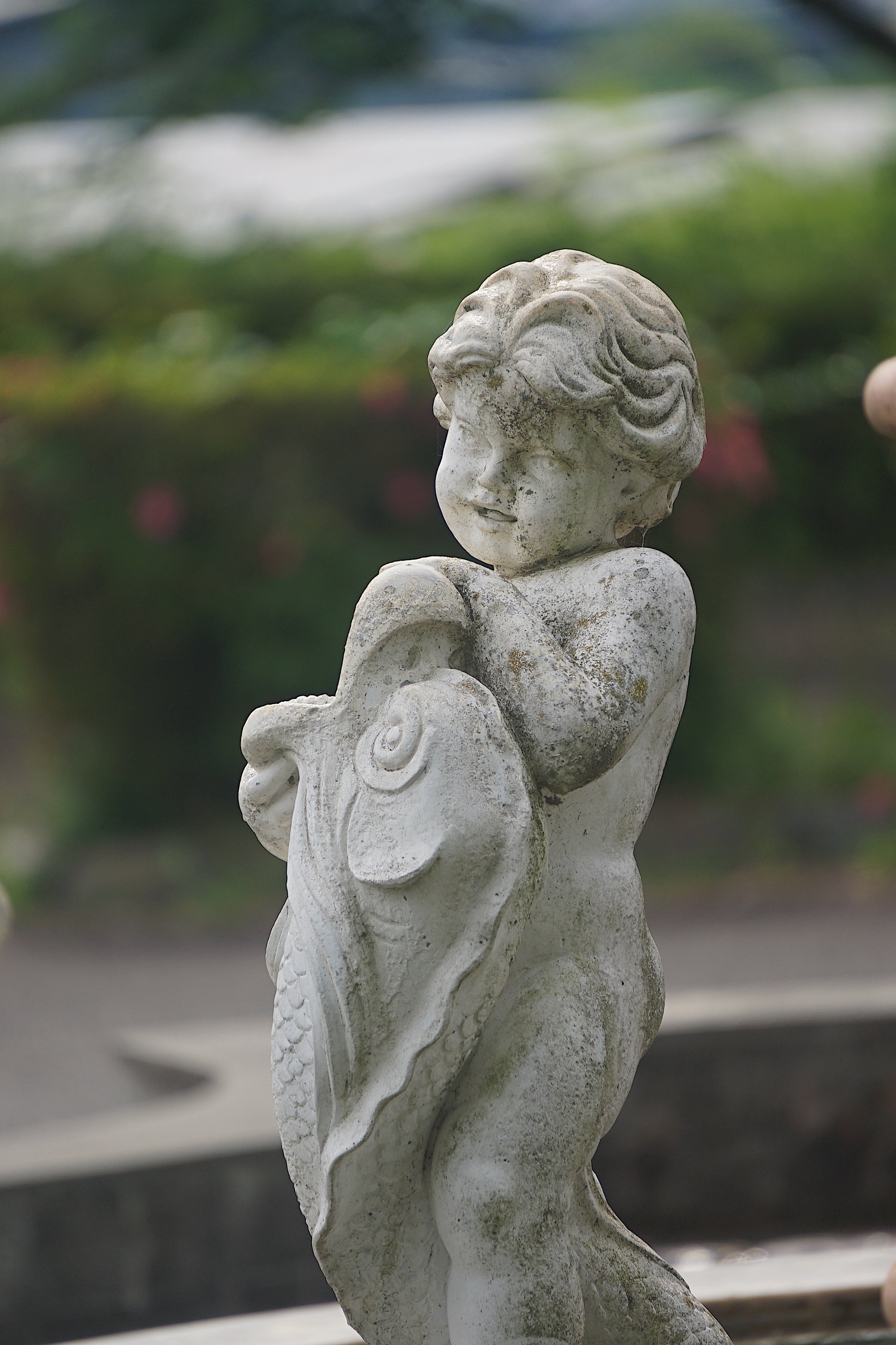 天然石オブジェ╰(*´︶`*)╯k スイレン咲く西洋式庭園…岩瀬牧場フラワーガーデン（福島県鏡石町