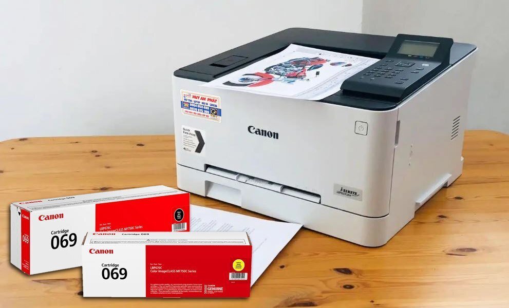 Hộp Mực Canon 069C Dùng cho Máy in Canon LBP623Cdw Hộp Mực Canon 069C Dùng cho Máy in Canon LBP623Cdw