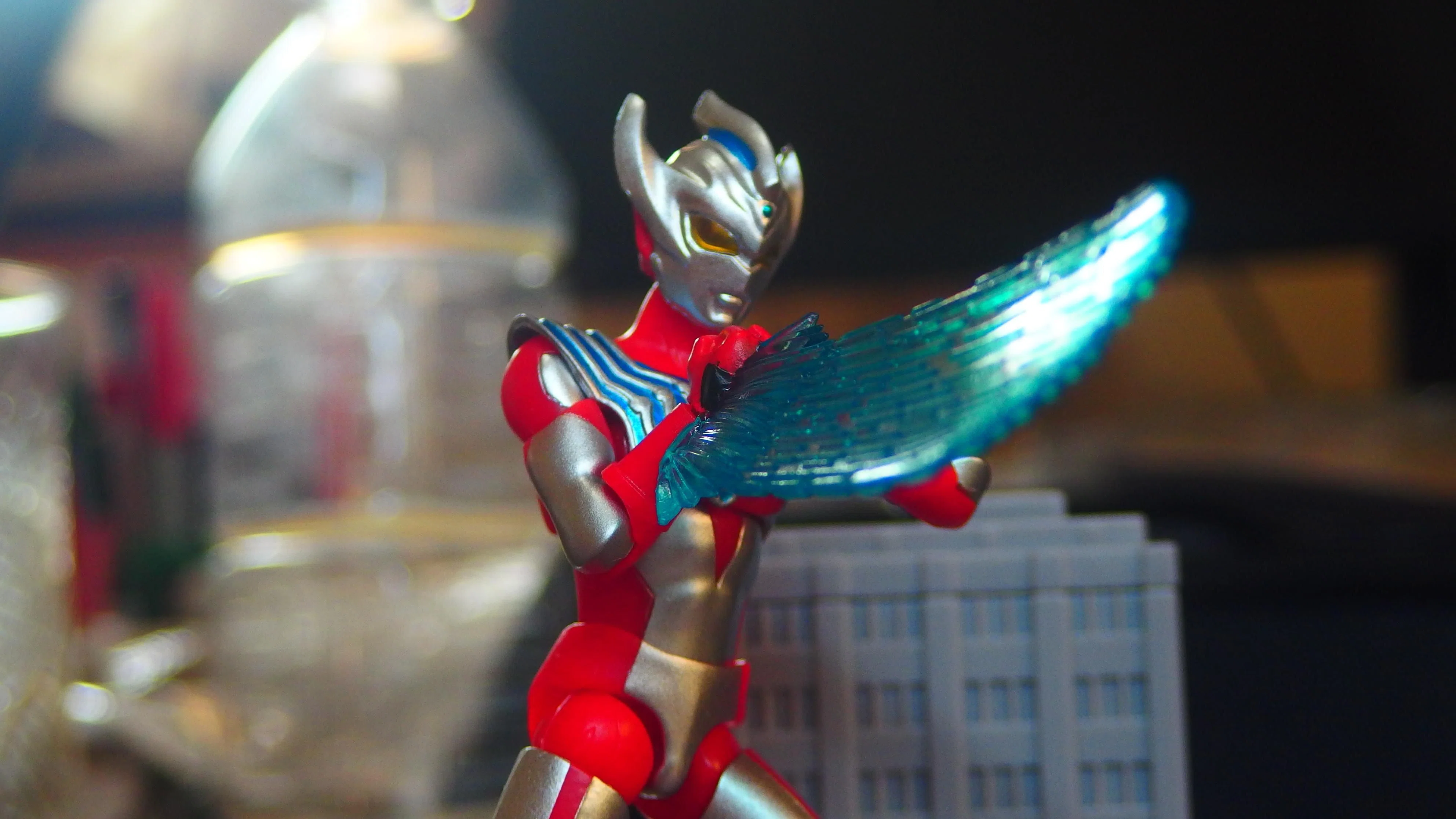 日本玩具][特撮][食玩]卓上玩具レビュー148 ウルトラマンタイガ(超動α