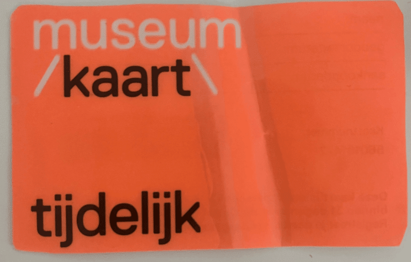 オランダの美術館巡りに必須！ミュージアムカード仮発行～本登録まで