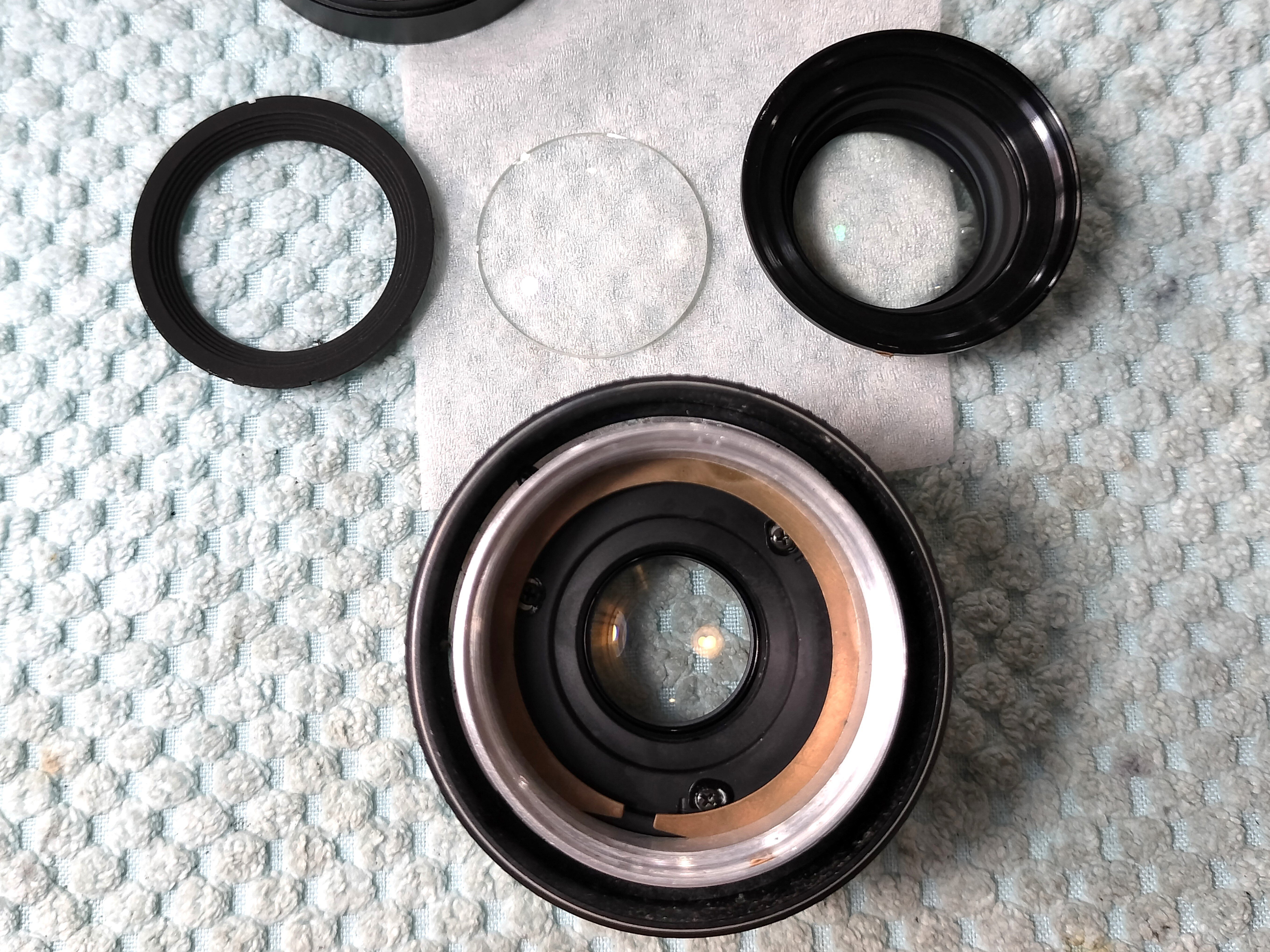Fuji EBC FUJINON 55mm F/1.8の分解|フィルムカメラ修理の Fuji EBC FUJINON 55mm F/1.8の分解|フィルムカメラ修理の