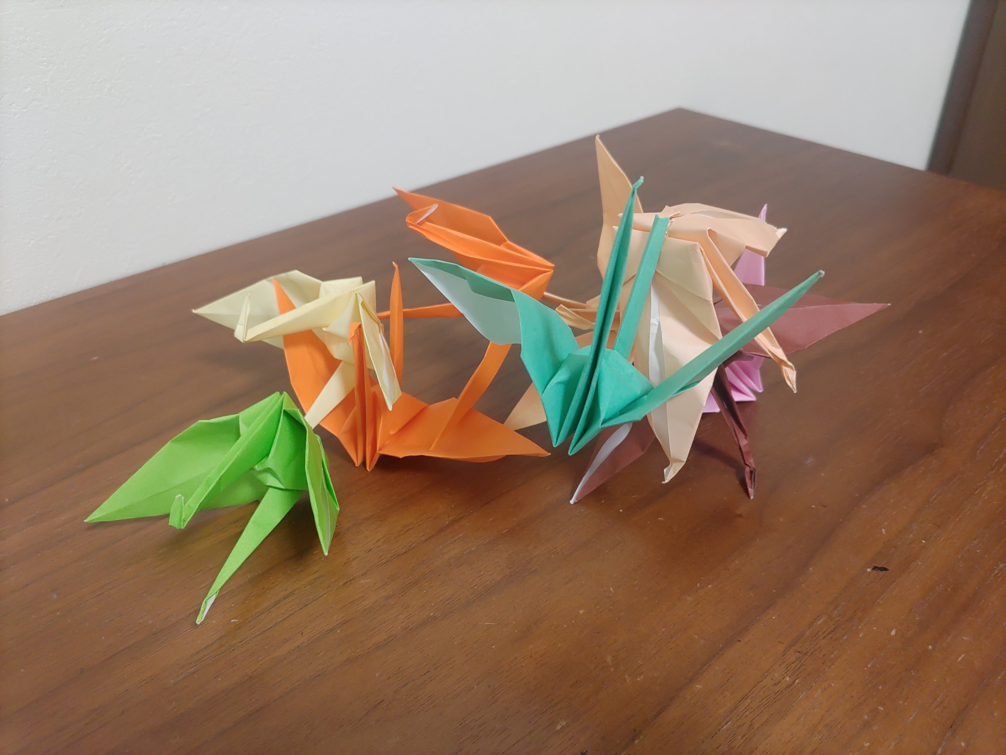 いろいろな形の千羽鶴｜Y.T.