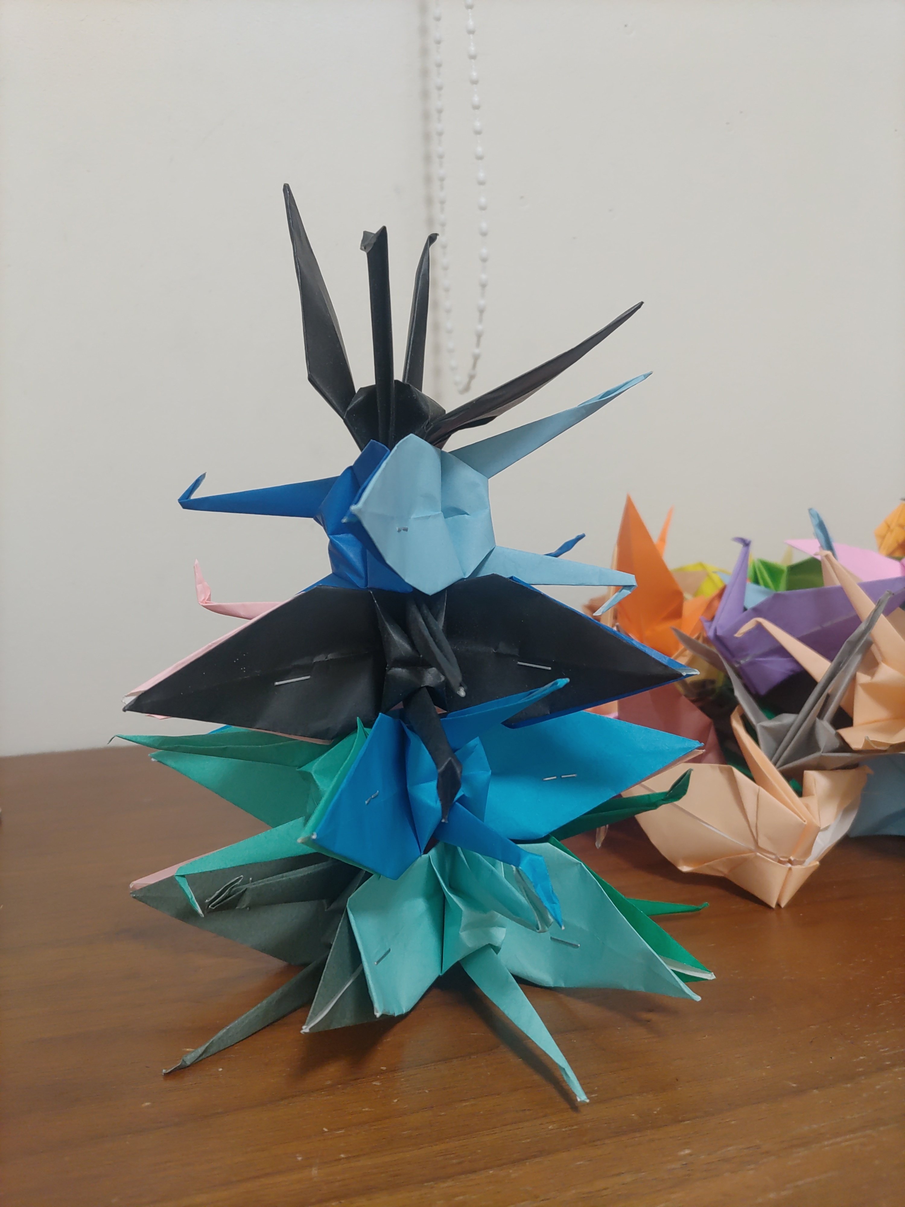 いろいろな形の千羽鶴｜Y.T.