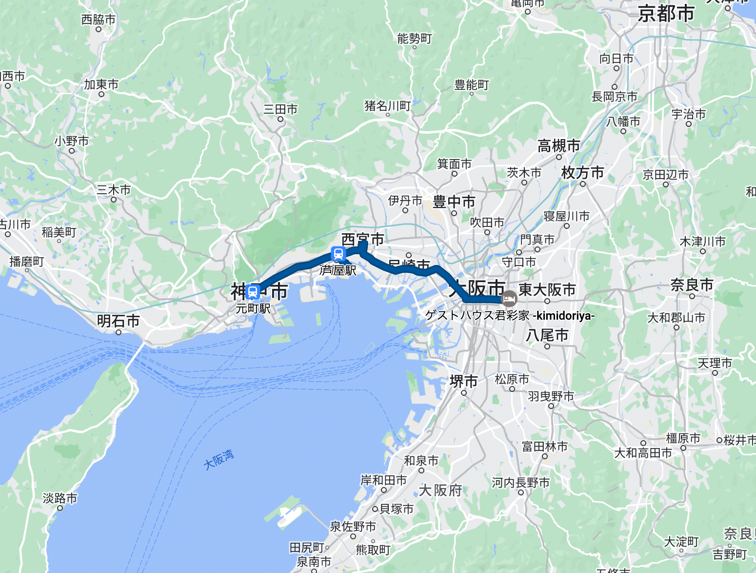 日本一周181日目】兵庫出発！大阪入り（2023.06.12）｜四股踏む