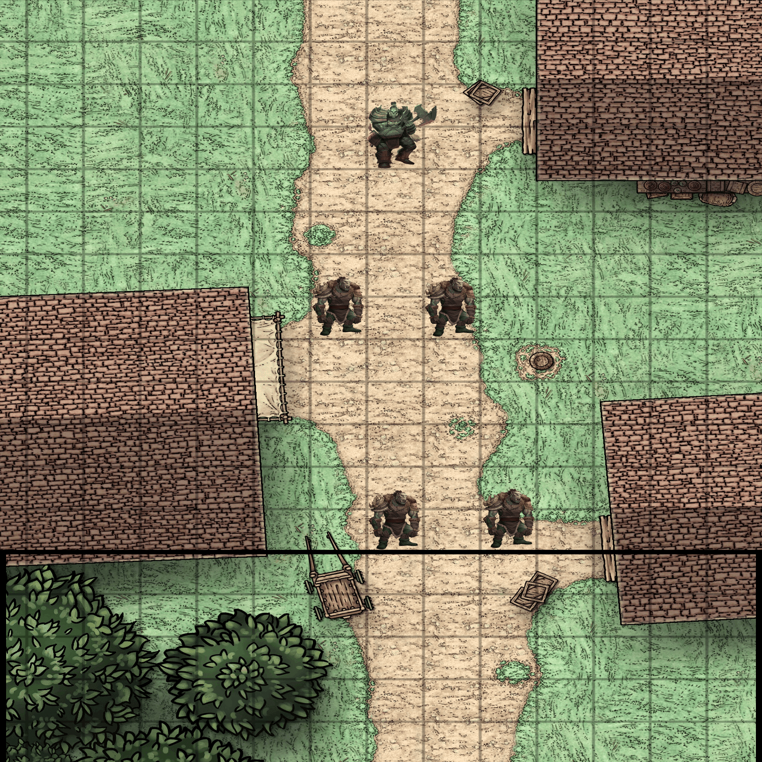 ダンジョンズ&ドラゴンズ：シナリオ案『オークの集落とジャスミン