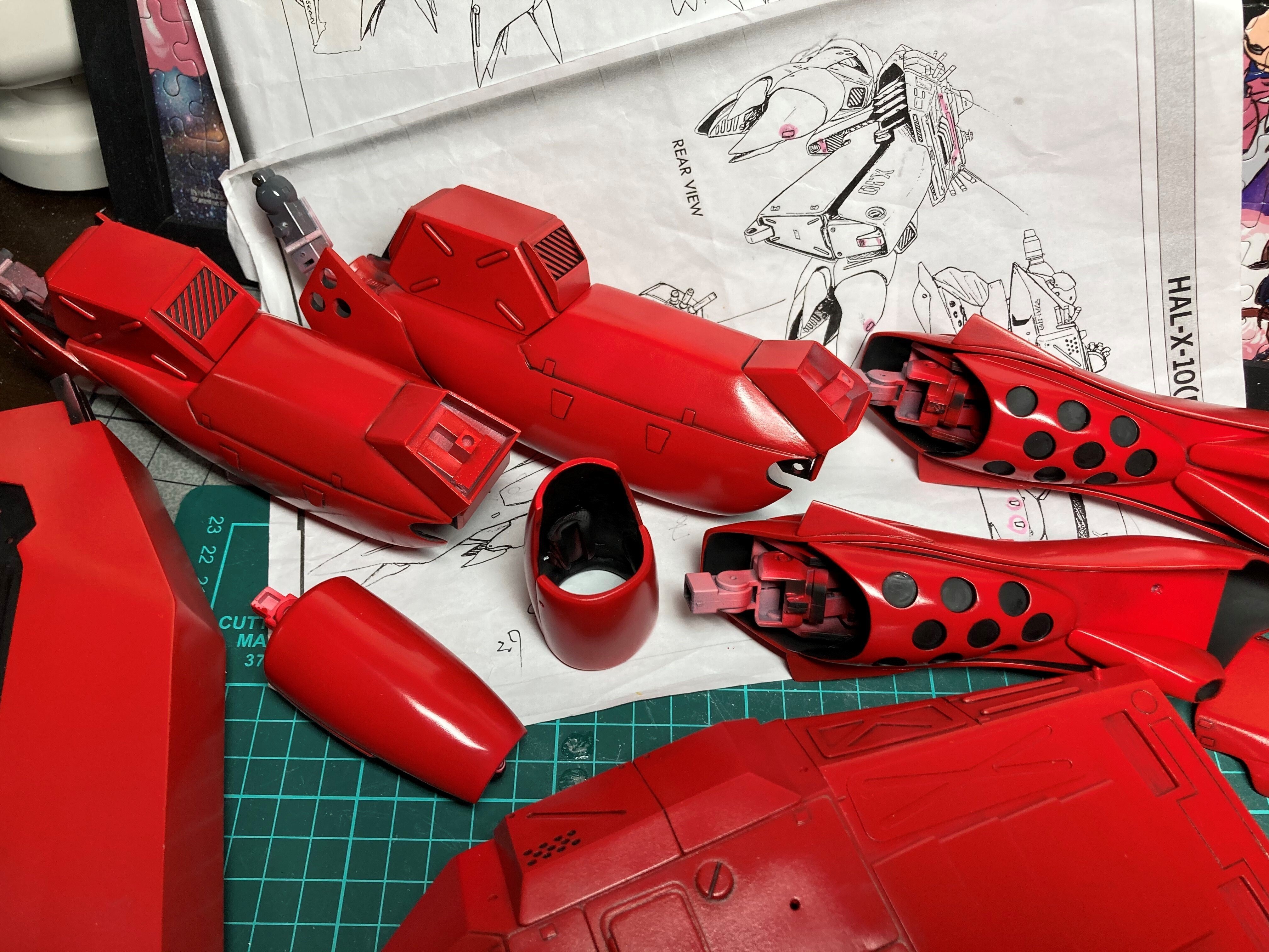 1/35 HAL-X10 フルスクラッチ製作記15｜ririwo